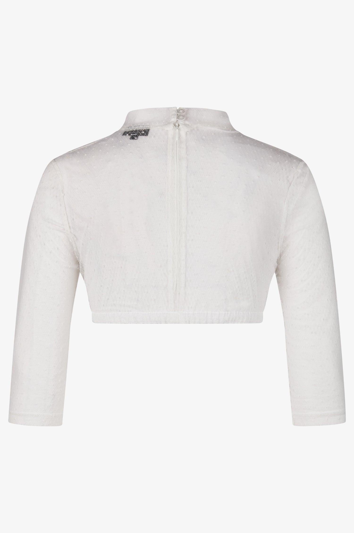 Dirndlbluse Liliana in Weiß - TRACHT À PORTER