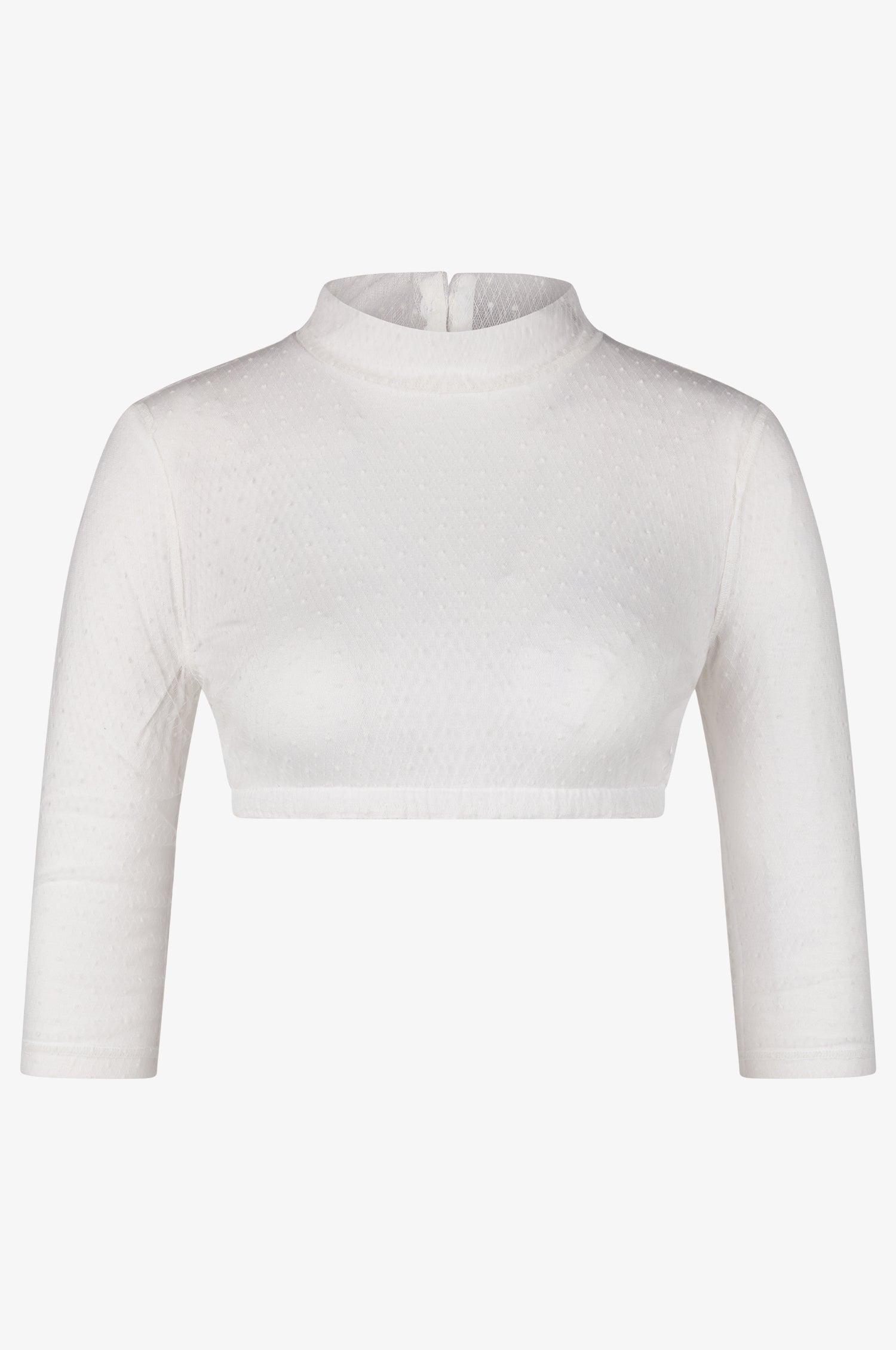 Dirndlbluse Liliana in Weiß - TRACHT À PORTER