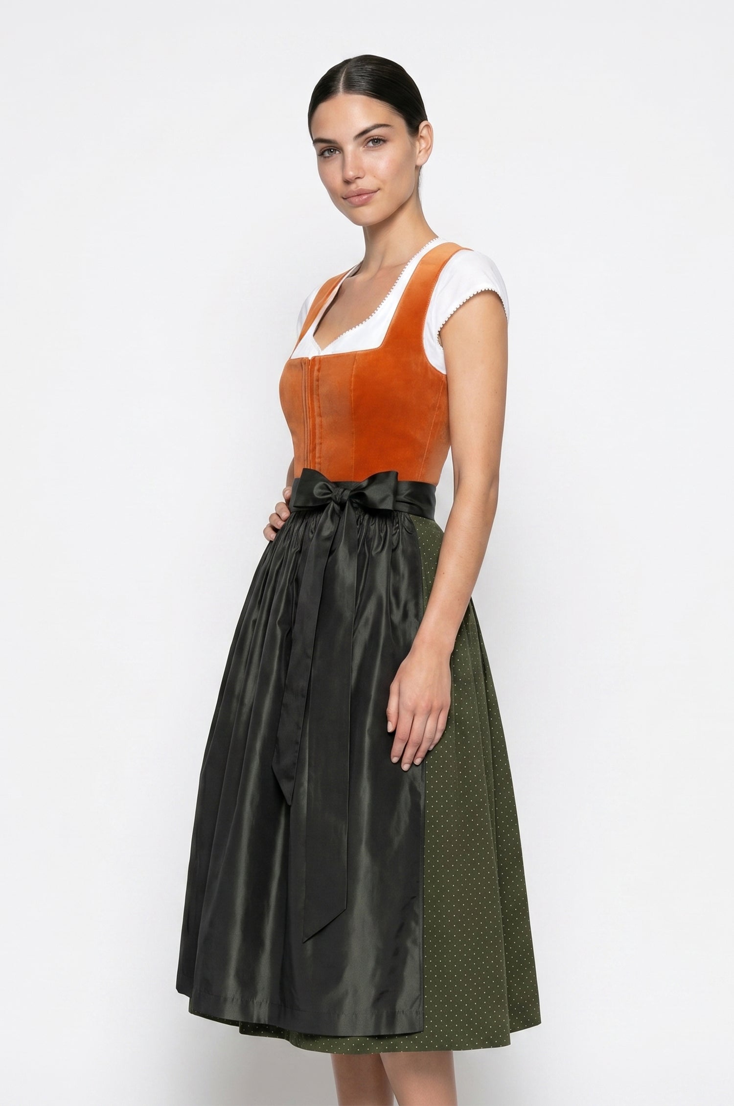Dirndl Alice in ginger