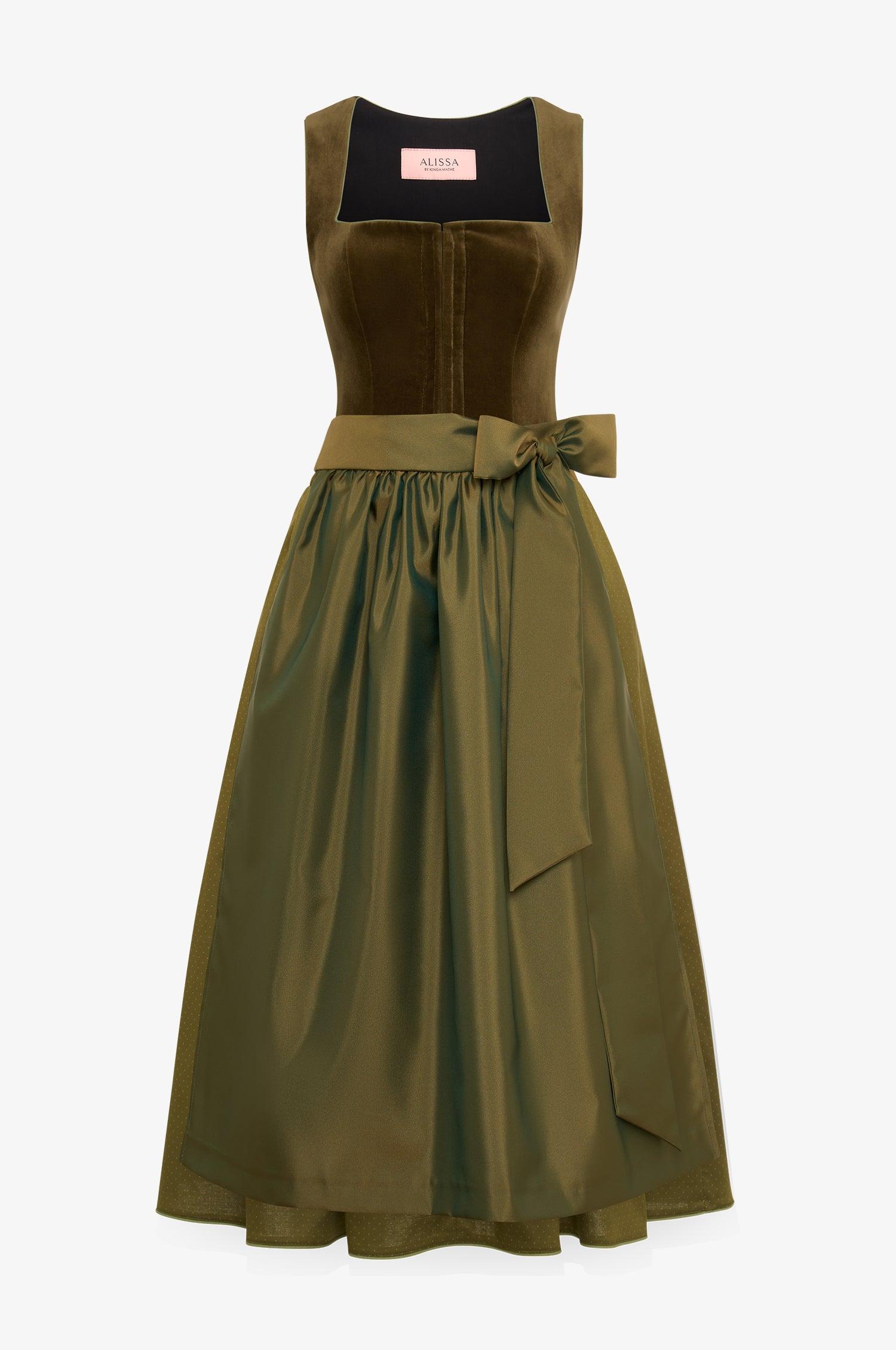 Dirndl Alice in Moos - TRACHT À PORTER