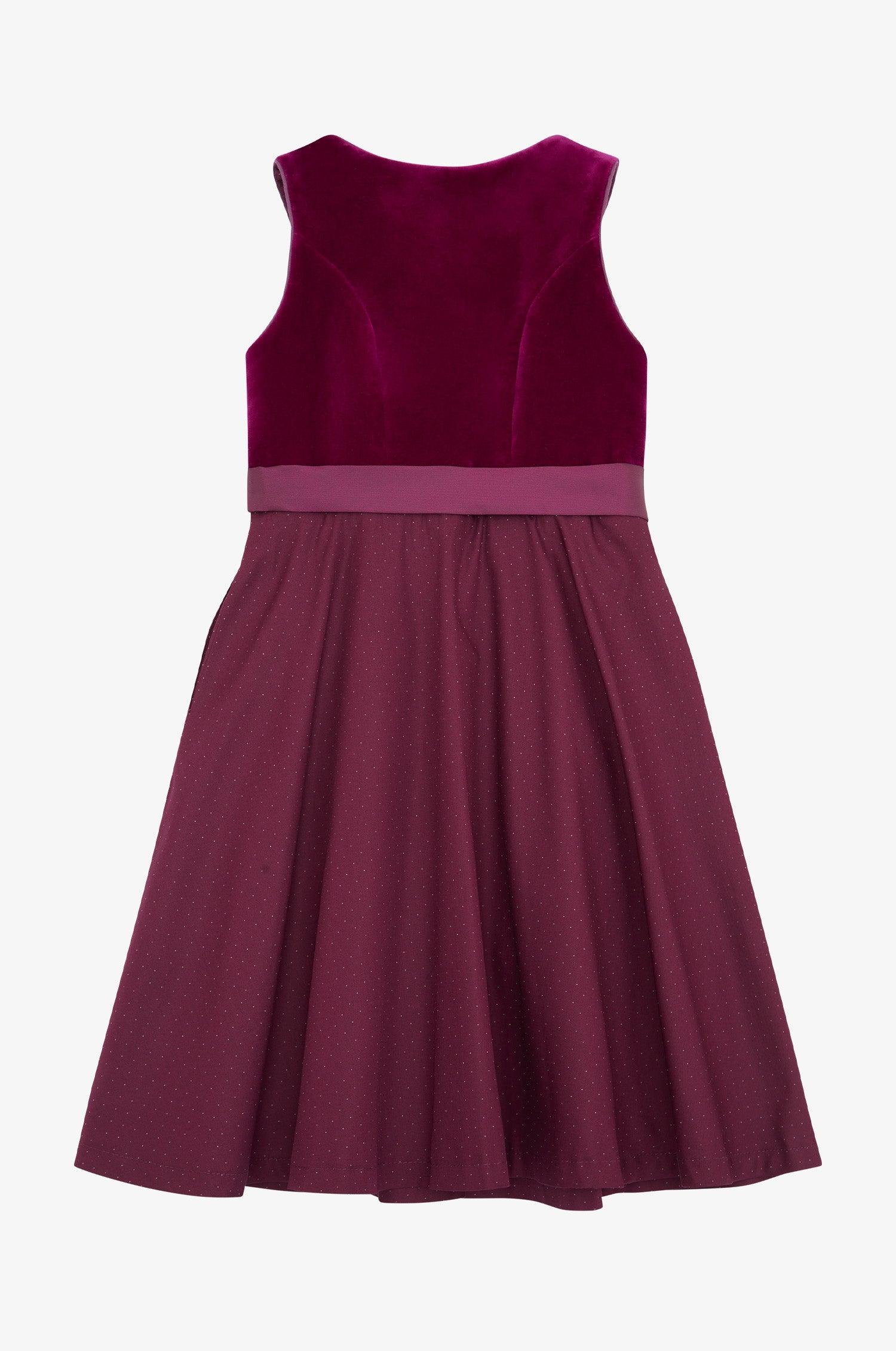 Kinderdirndl Alice in Fuchsia - TRACHT À PORTER