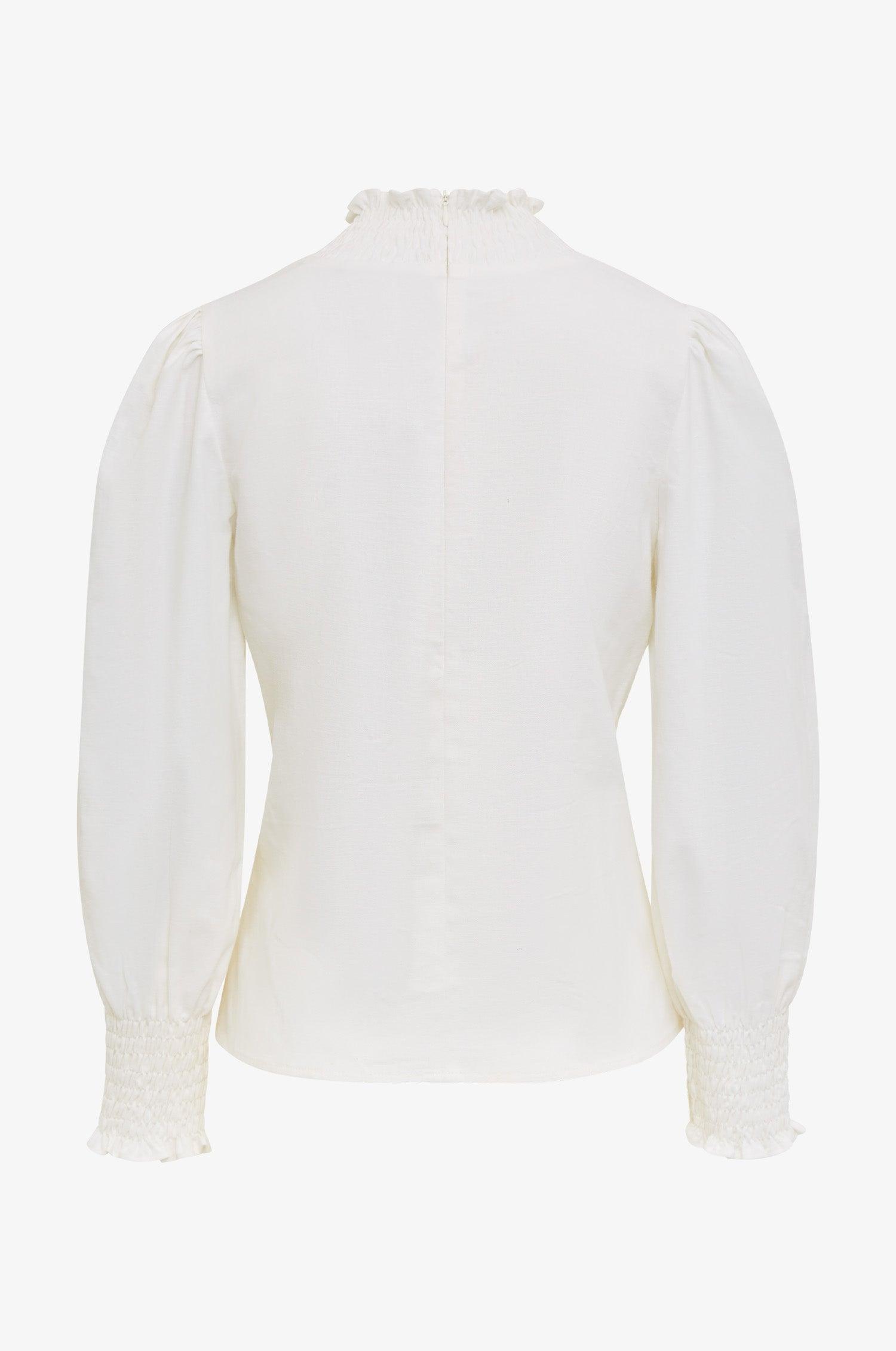 Bluse Aurelia in Ivory