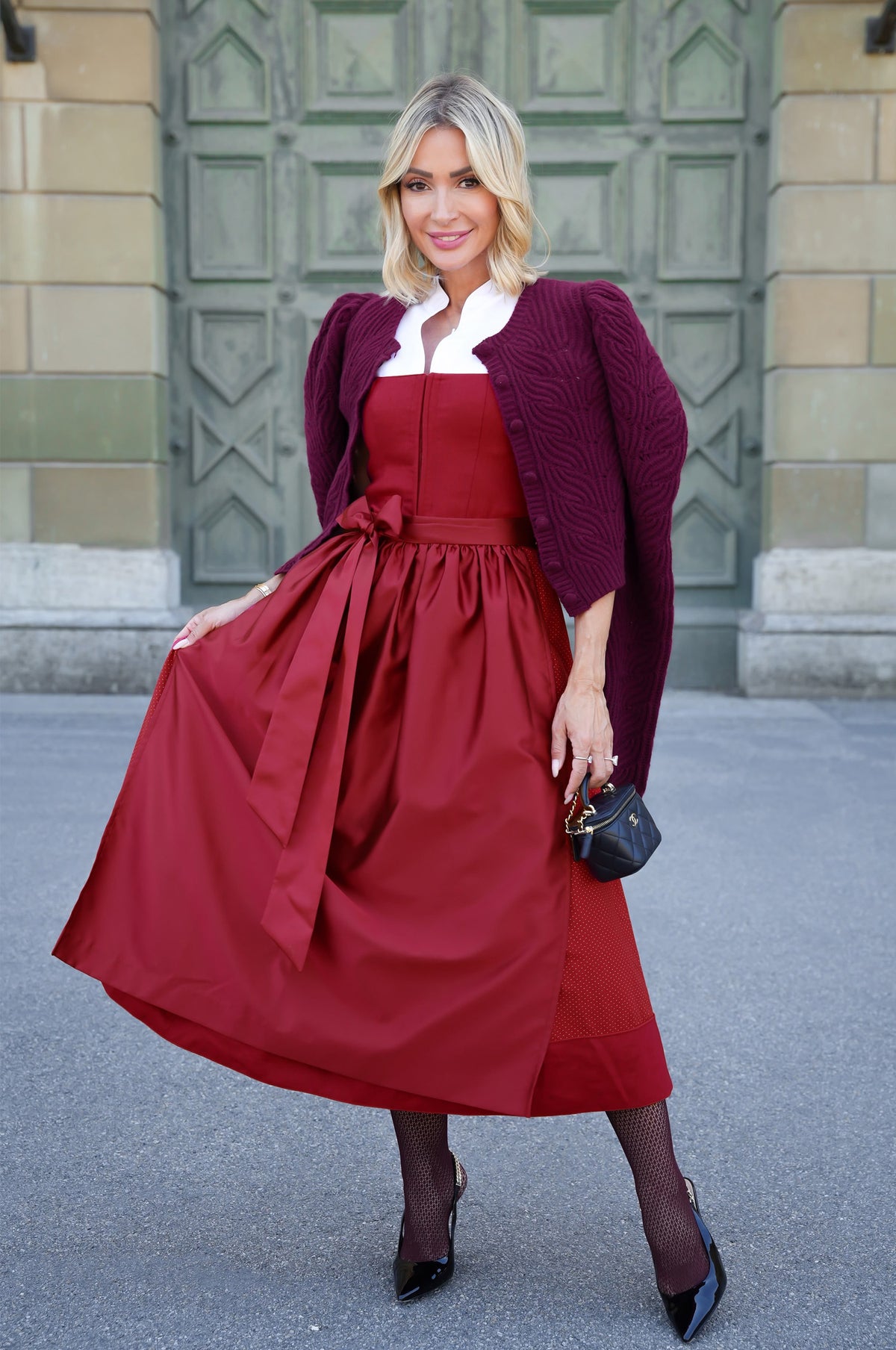 Dirndl Bavaria in Rot