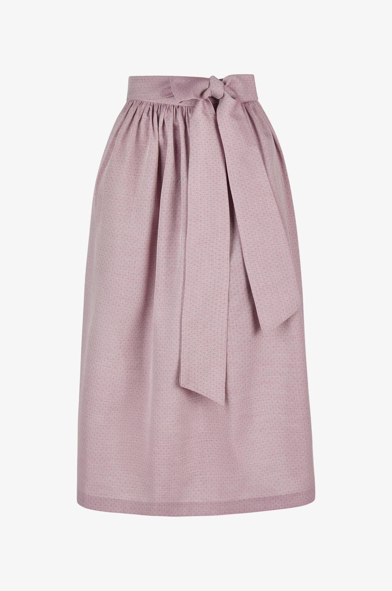 Schürze Blair in rosa in 2 Länge - TRACHT À PORTER