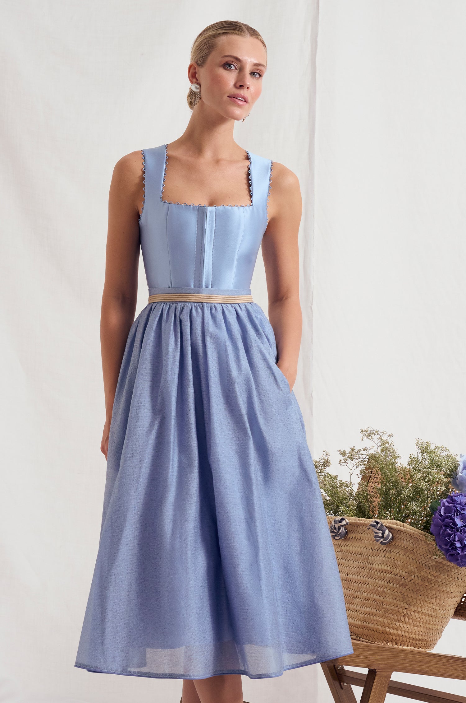 Kinga Mathe Set in Blau
