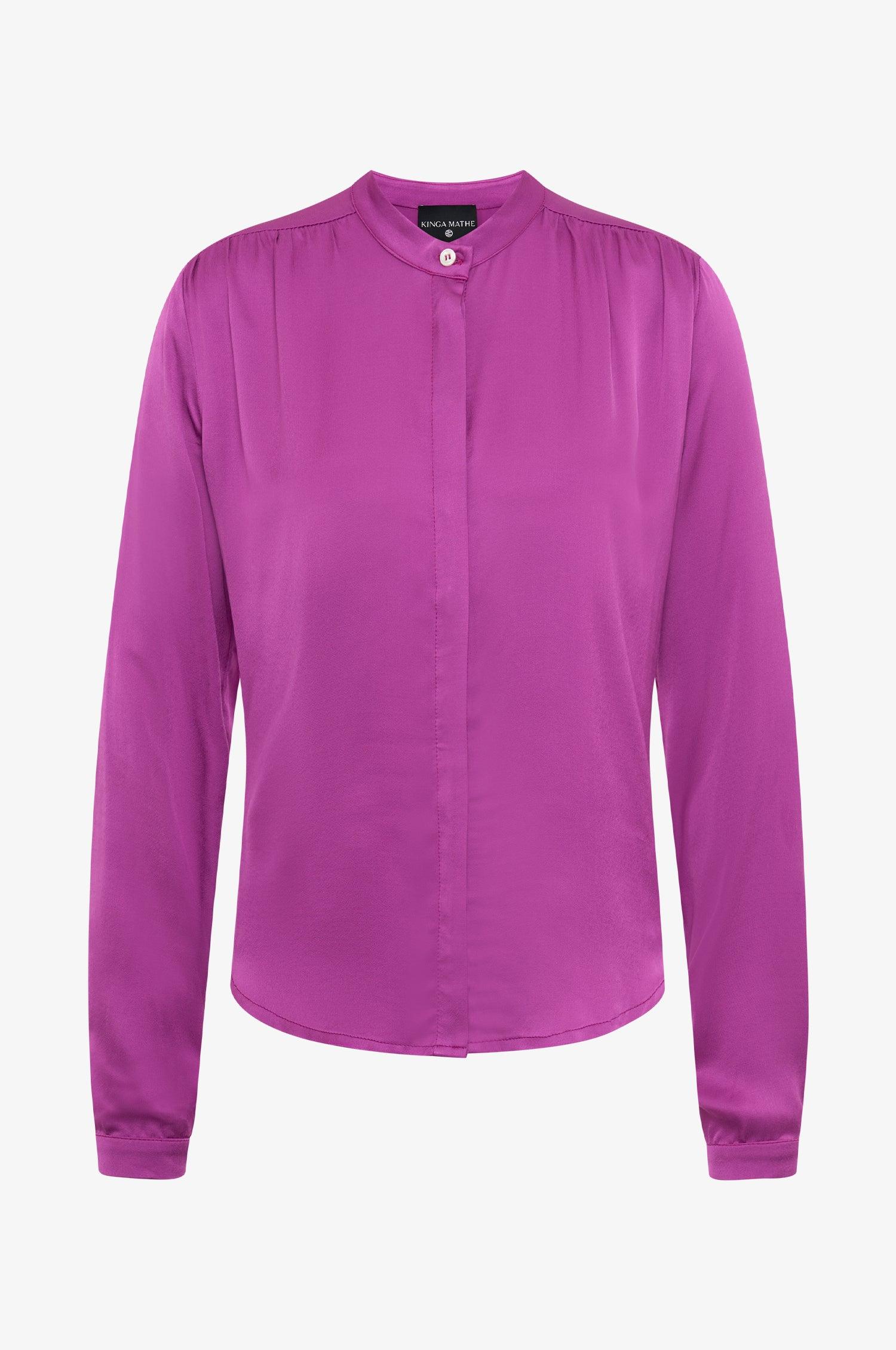 Bluse Anette in Fuchsia - TRACHT À PORTER