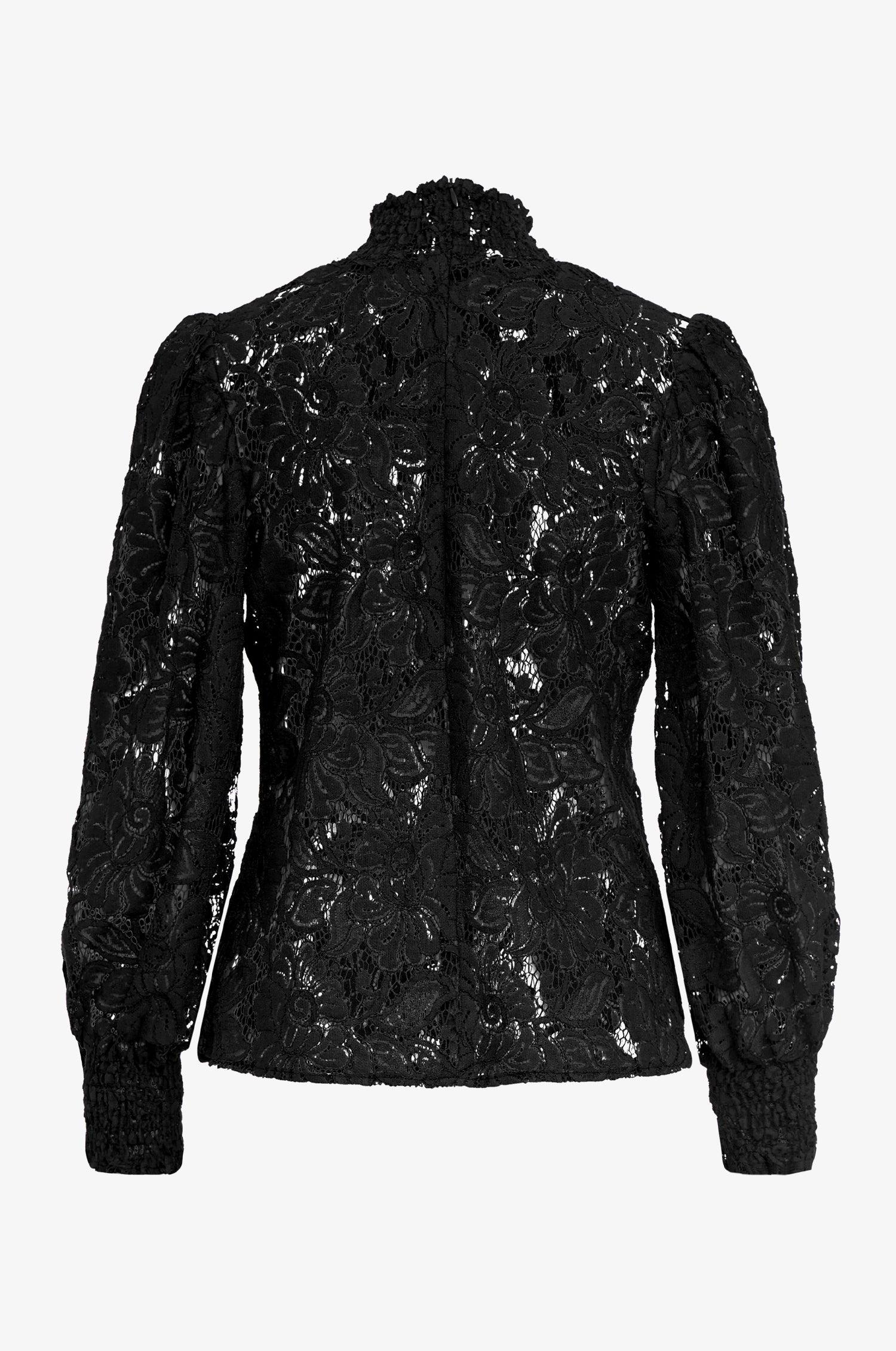 Bluse Aurelia in Schwarz - TRACHT À PORTER