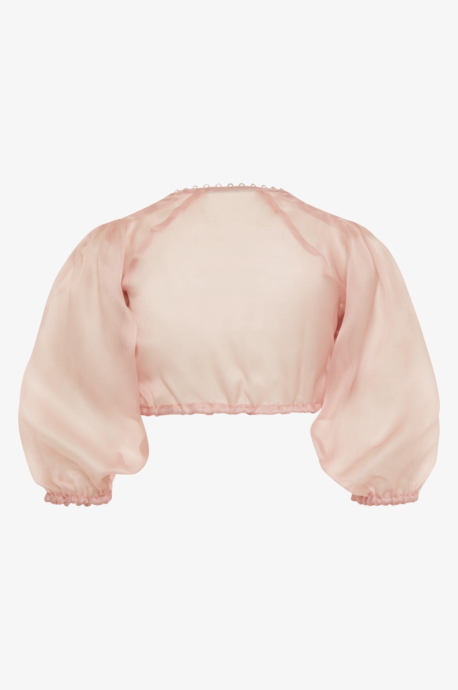 Organzabluse Kaira in Rosé - TRACHT À PORTER