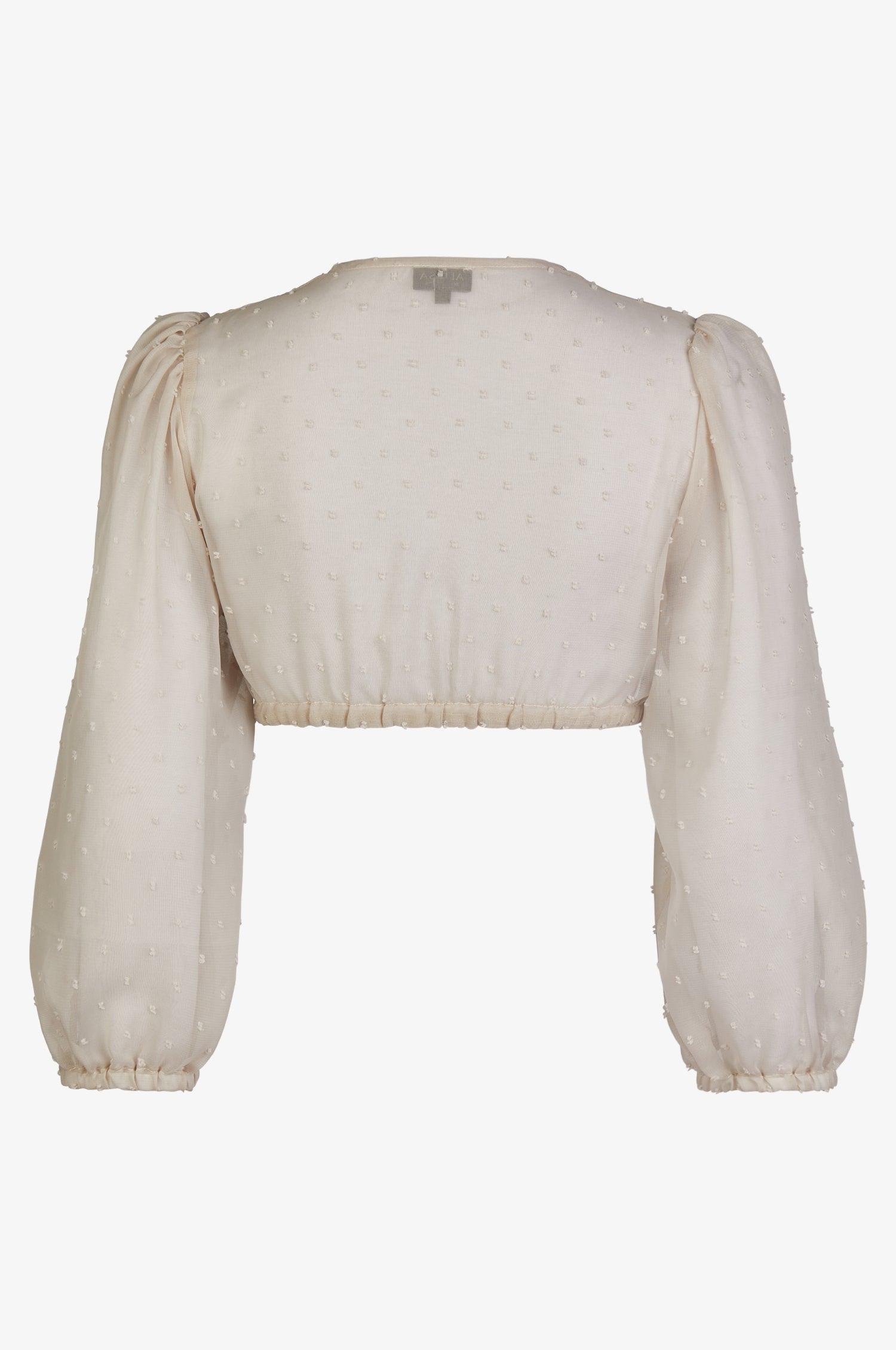 Dirndlbluse Lea in Puder - TRACHT À PORTER