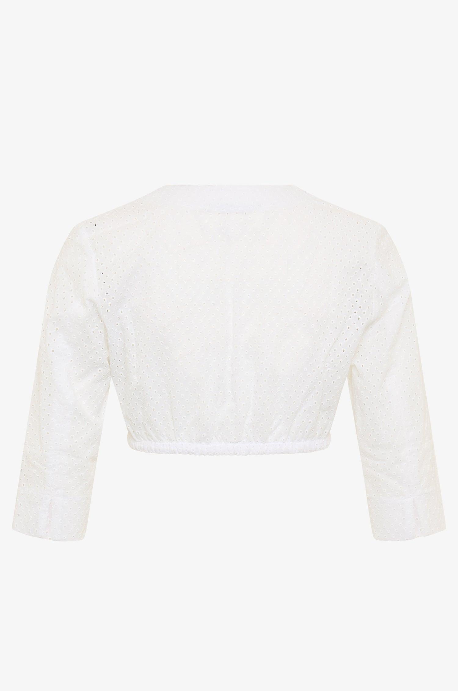 Dirndlbluse Lee in weiß - TRACHT À PORTER