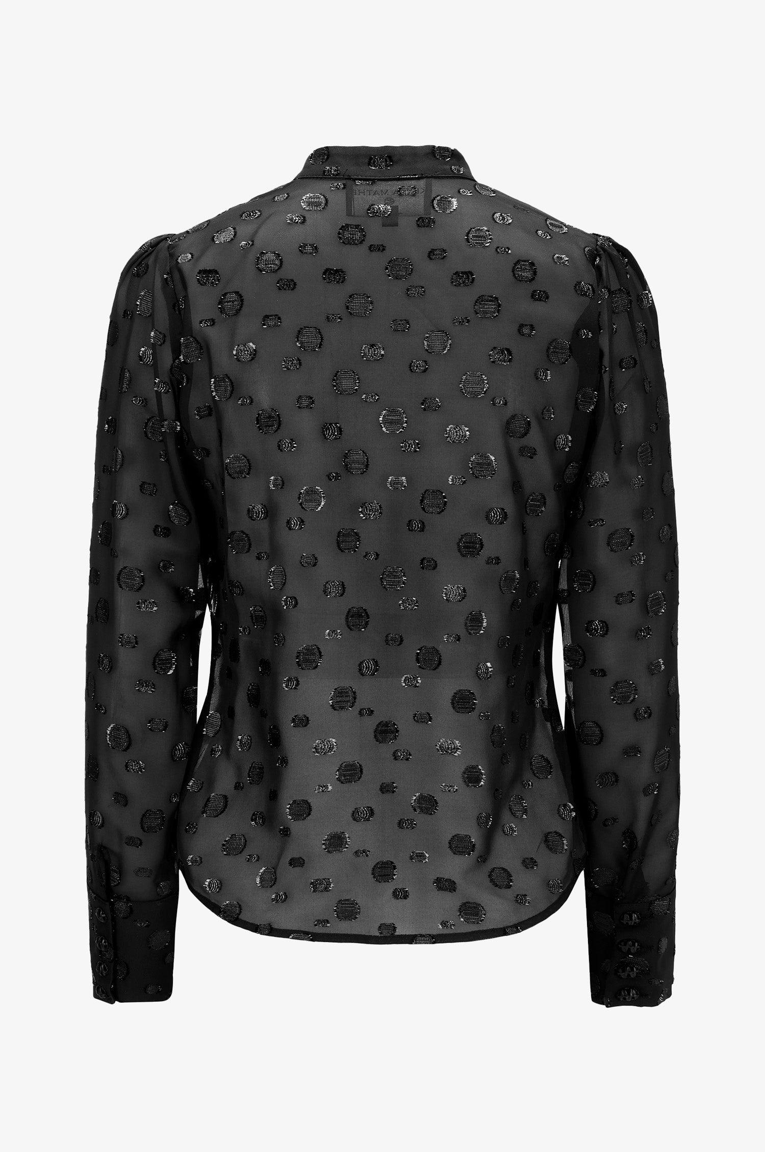 Bluse Lynn in Schwarz - TRACHT À PORTER