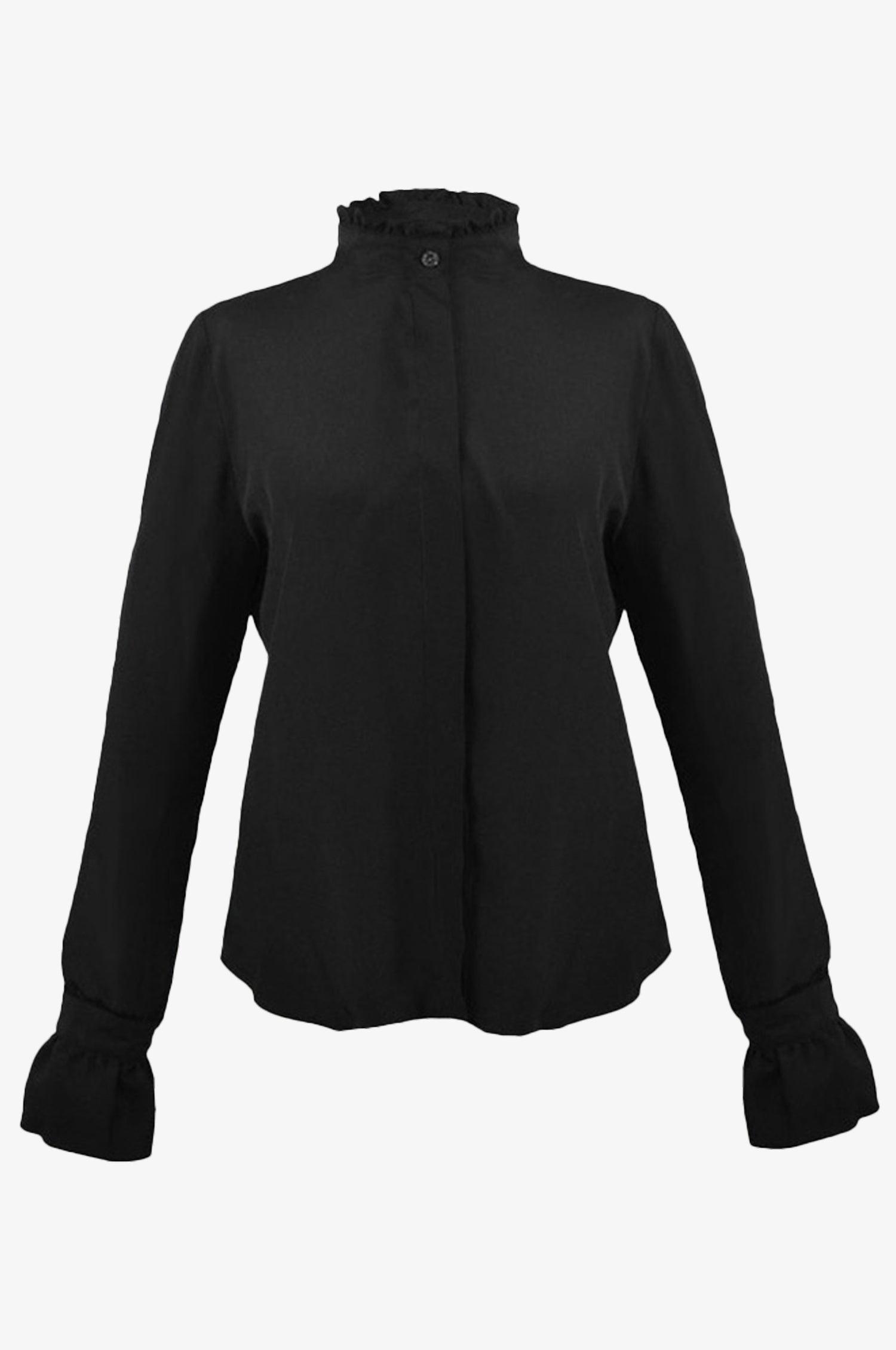 Bluse Olivia in Schwarz - TRACHT À PORTER