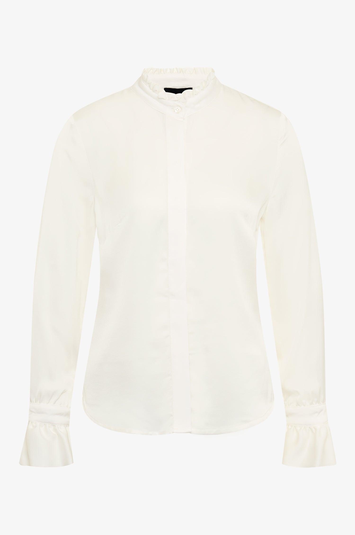 Bluse Olivia in weiß - TRACHT À PORTER