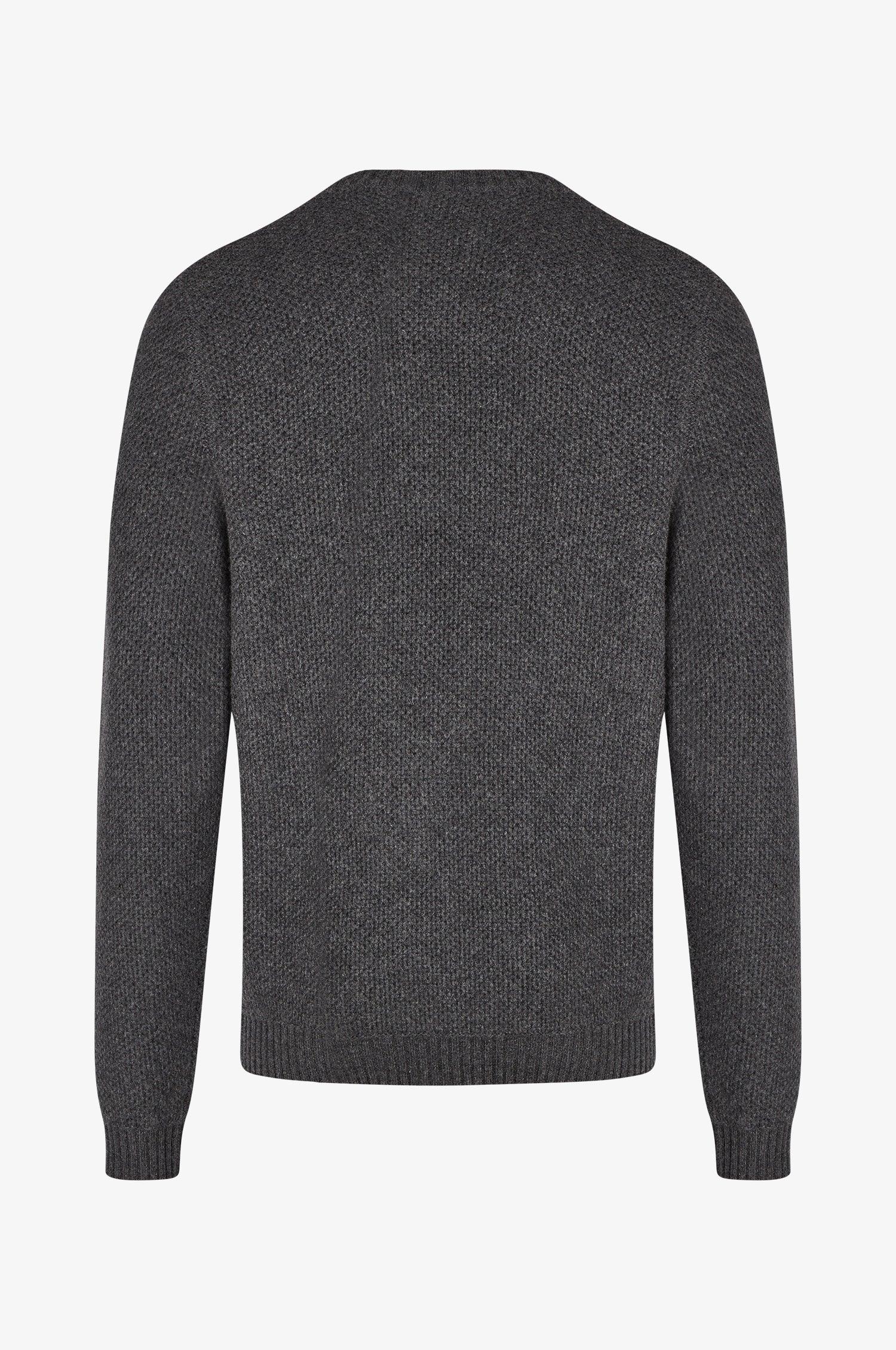Cashmere Pullover Charles in Grau - TRACHT À PORTER