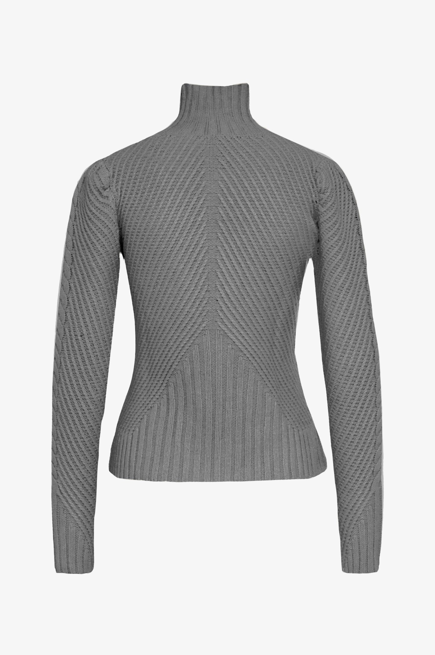 Cashmere Pullover Clara in Grau