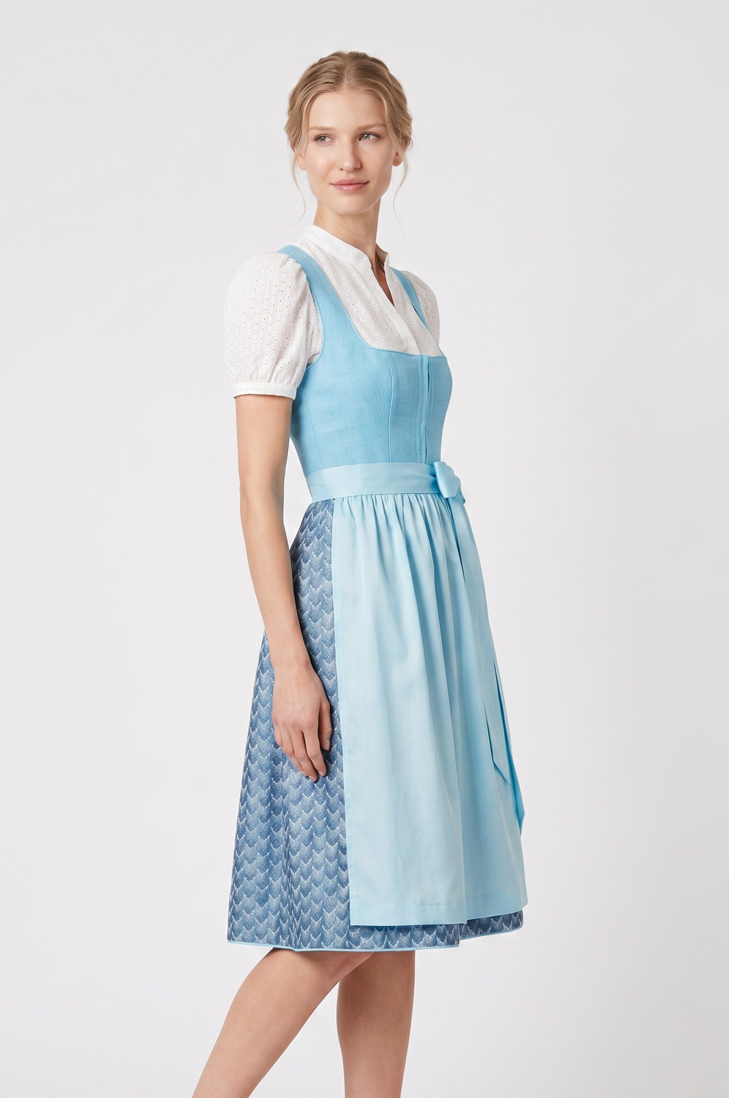 Dirndl Cleo in Türkis