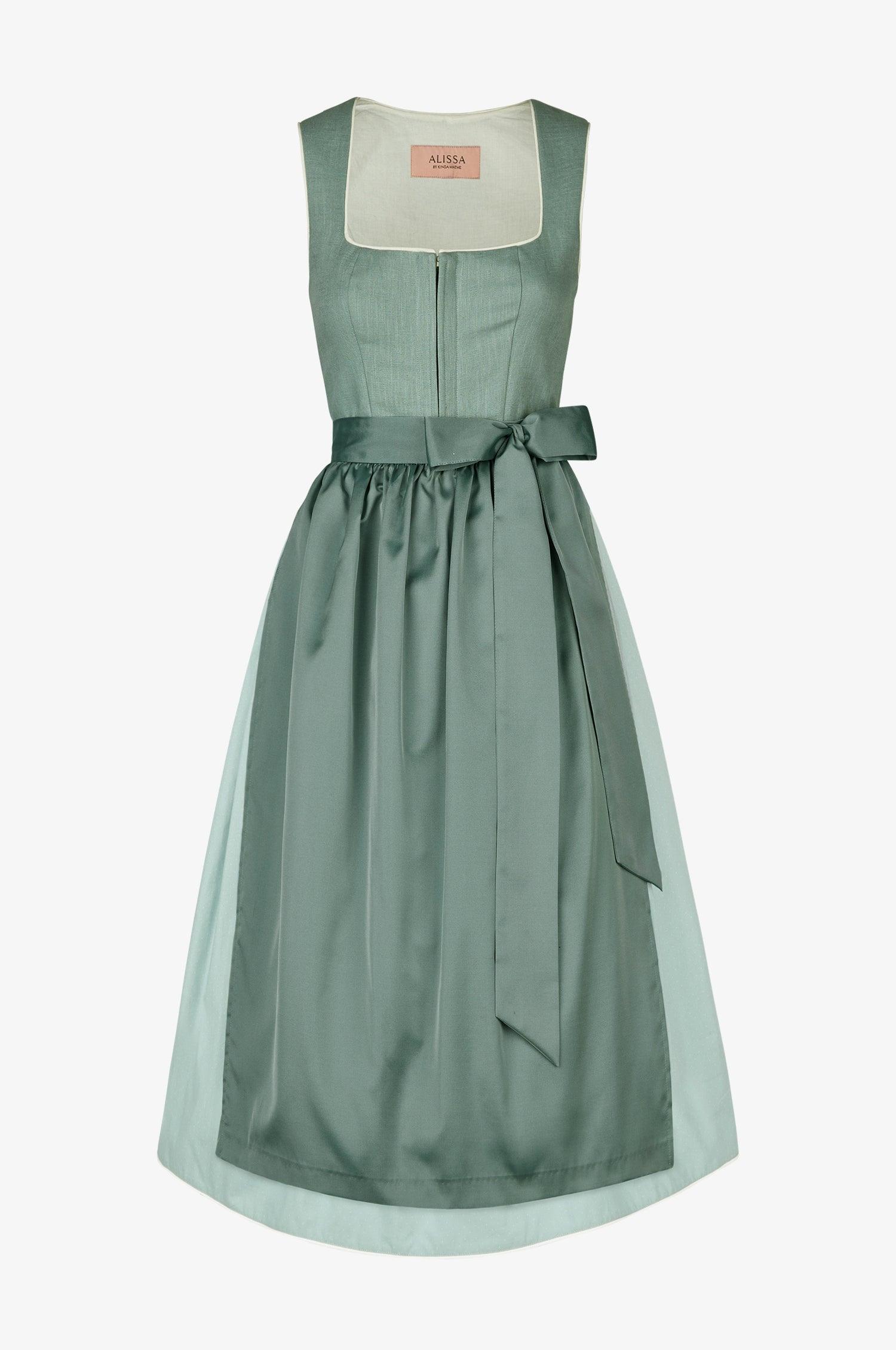 Dirndl Adri in Aqua - TRACHT À PORTER