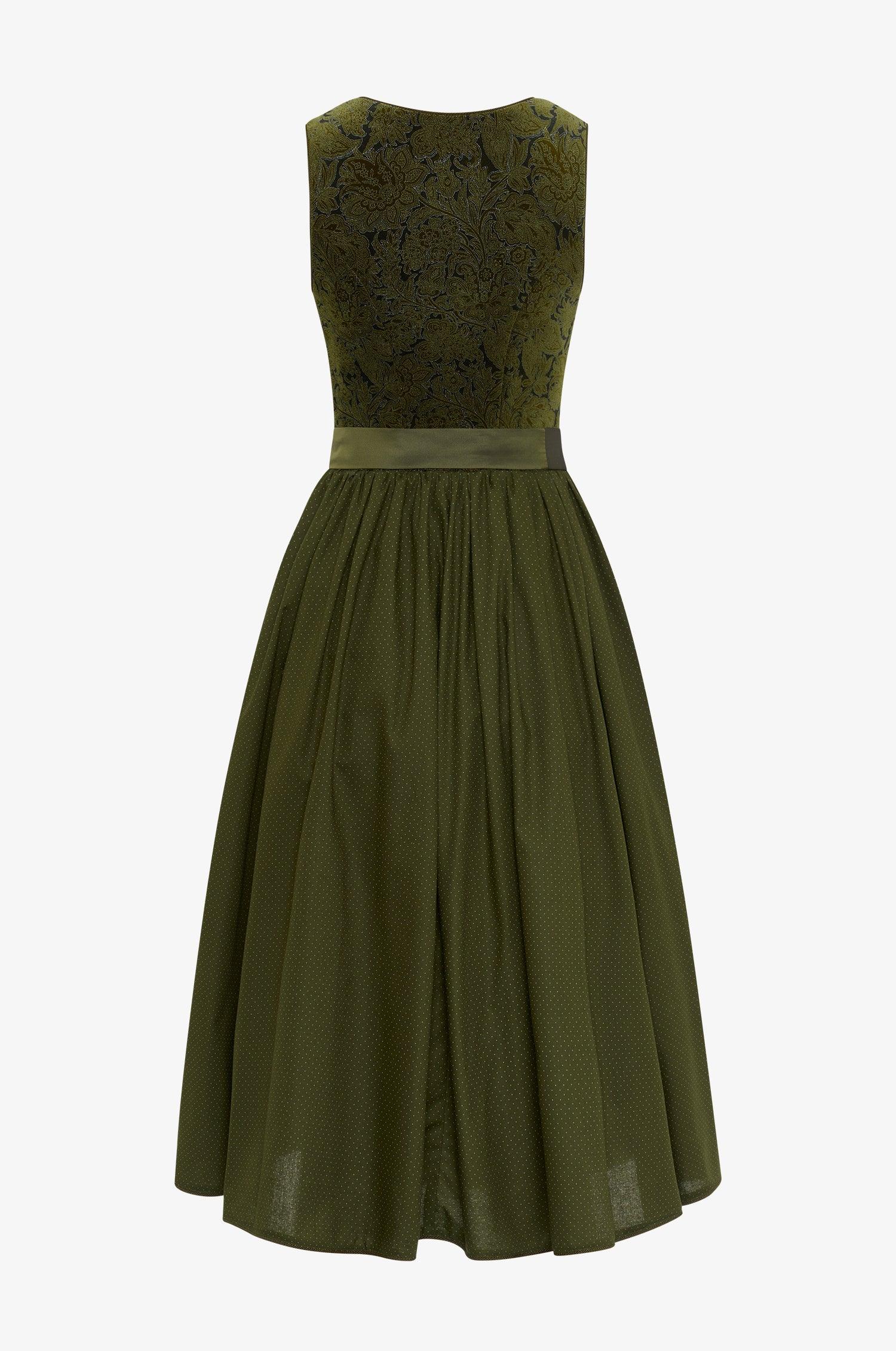 Dirndl Genf in Olive - TRACHT À PORTER