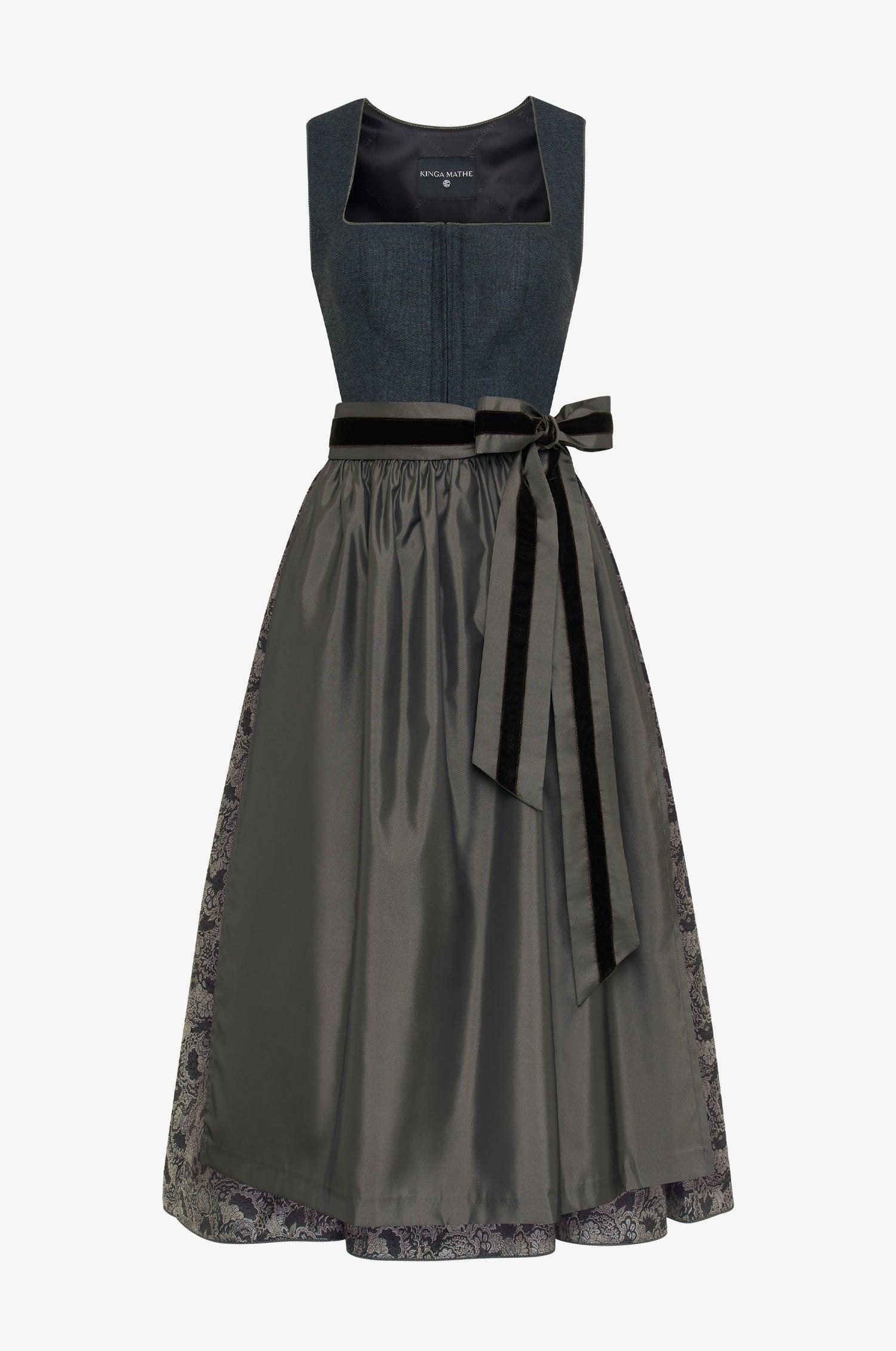 Dirndl Girona in Anthrazit - TRACHT À PORTER