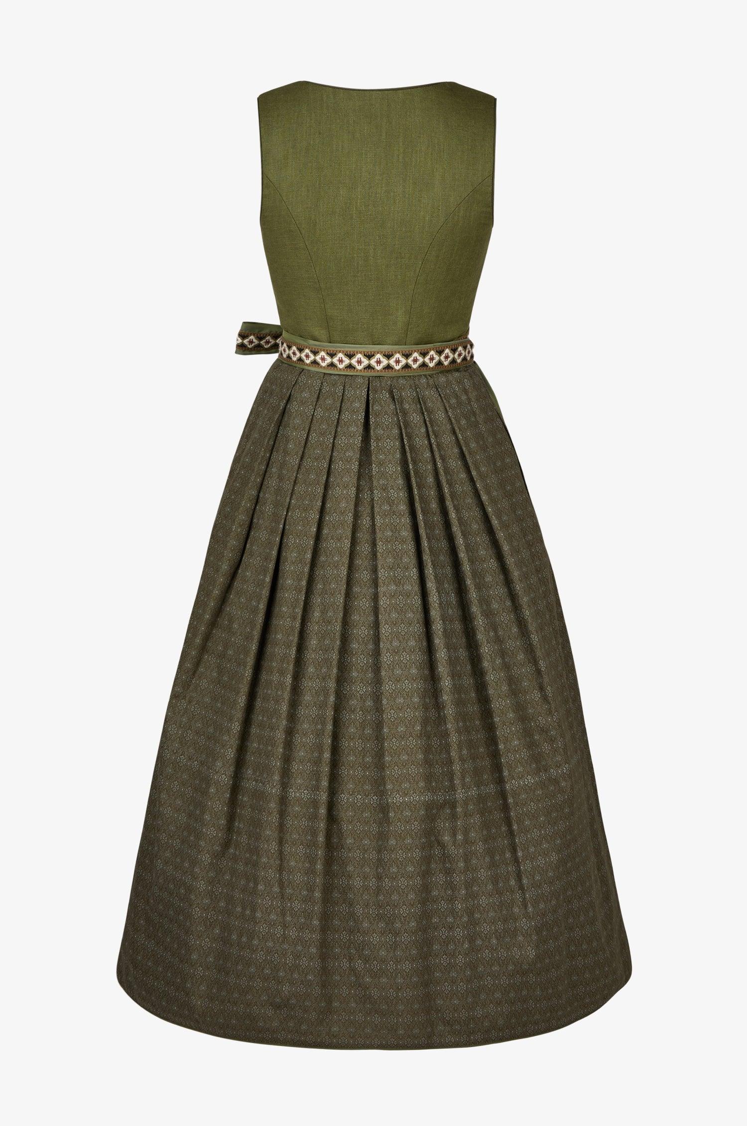 Dirndl Karla in Olive - TRACHT À PORTER