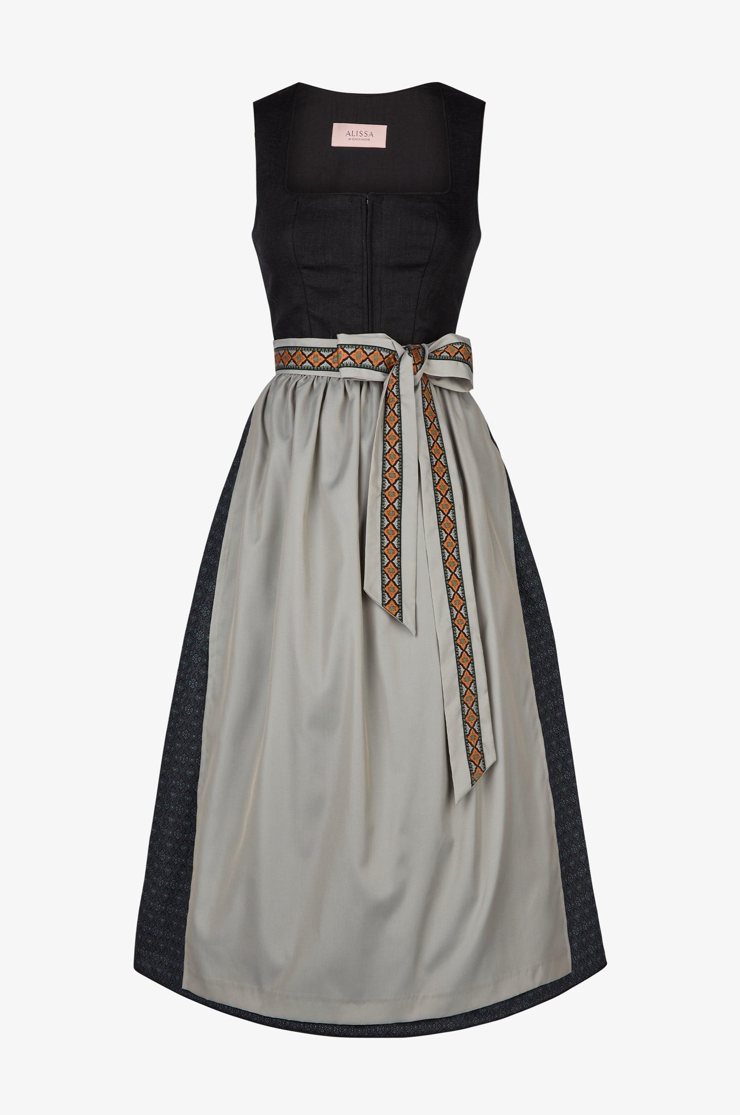 Dirndl Karla in Schwarz - TRACHT À PORTER