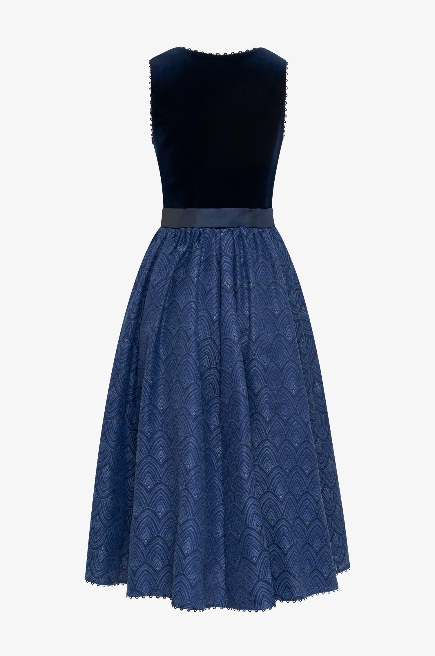 Dirndl Laval in Nachtblau - TRACHT À PORTER
