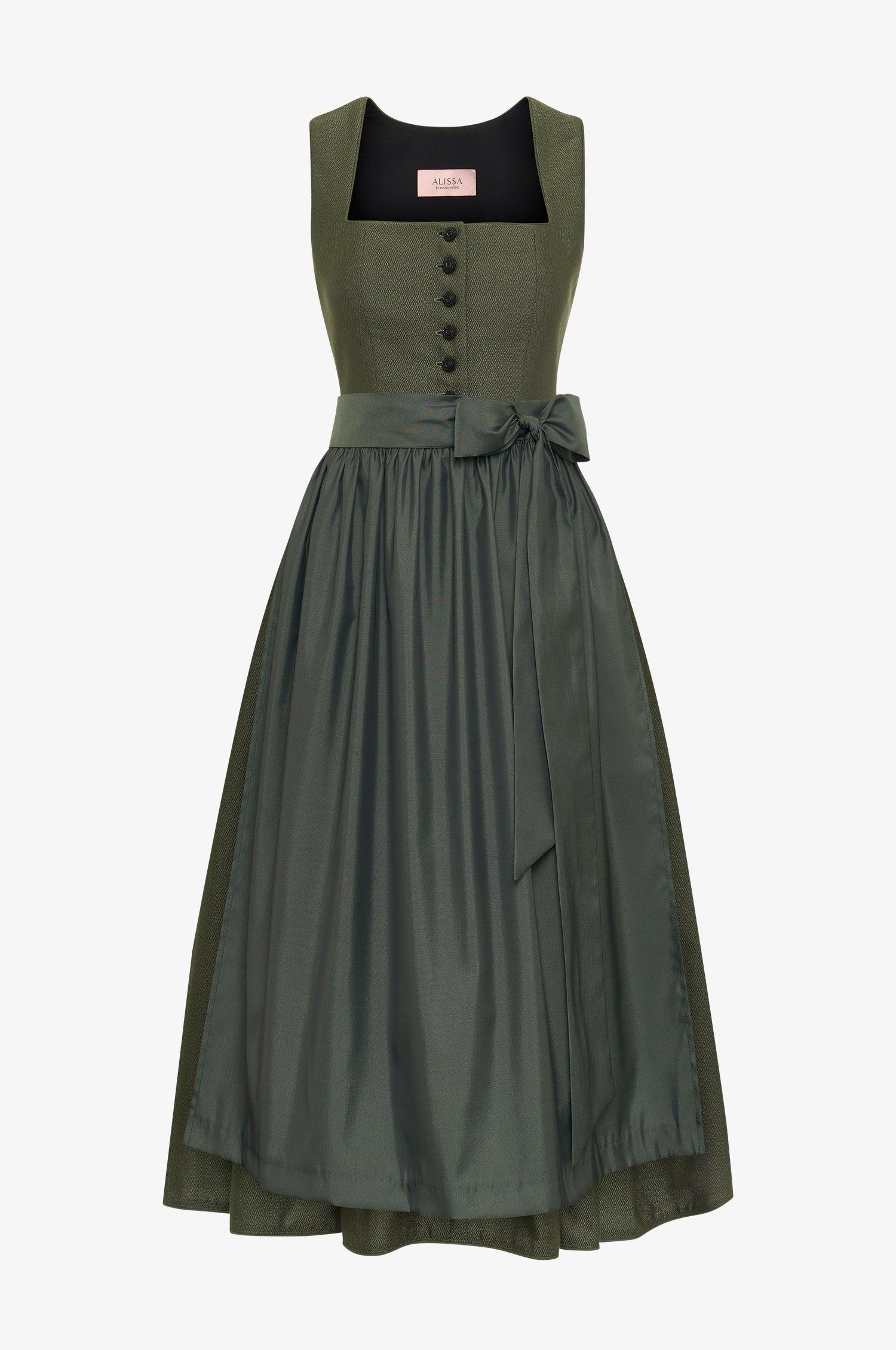 Dirndl Mina Olive - TRACHT À PORTER