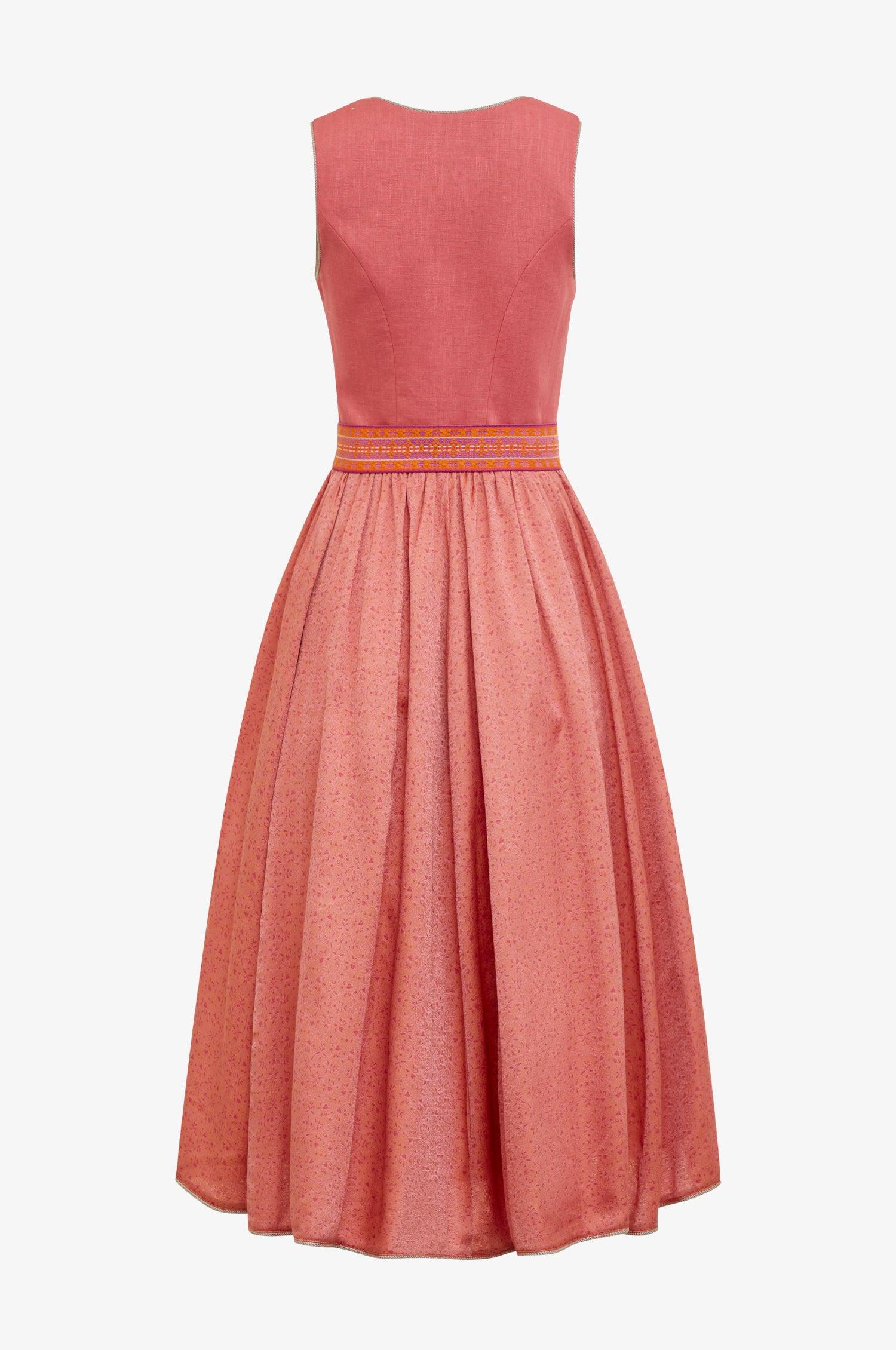 Dirndl Rosenheim in himbeere - TRACHT À PORTER