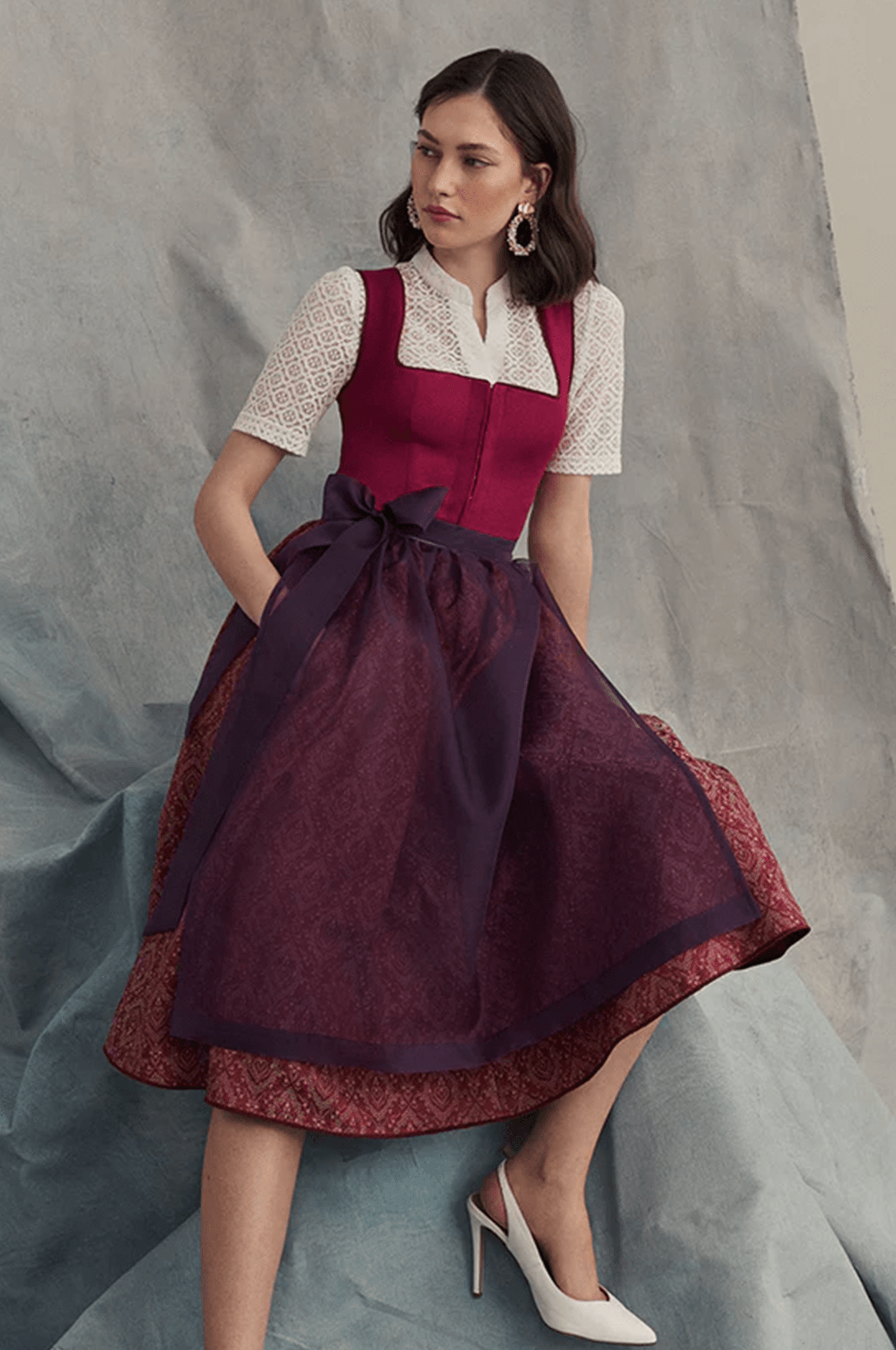 Dirndl Santa Barbara in Beere