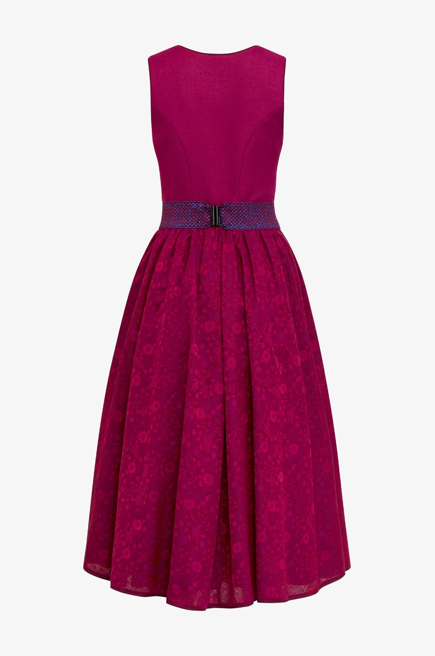 Dirndl Toledo in Fuchsia - TRACHT À PORTER