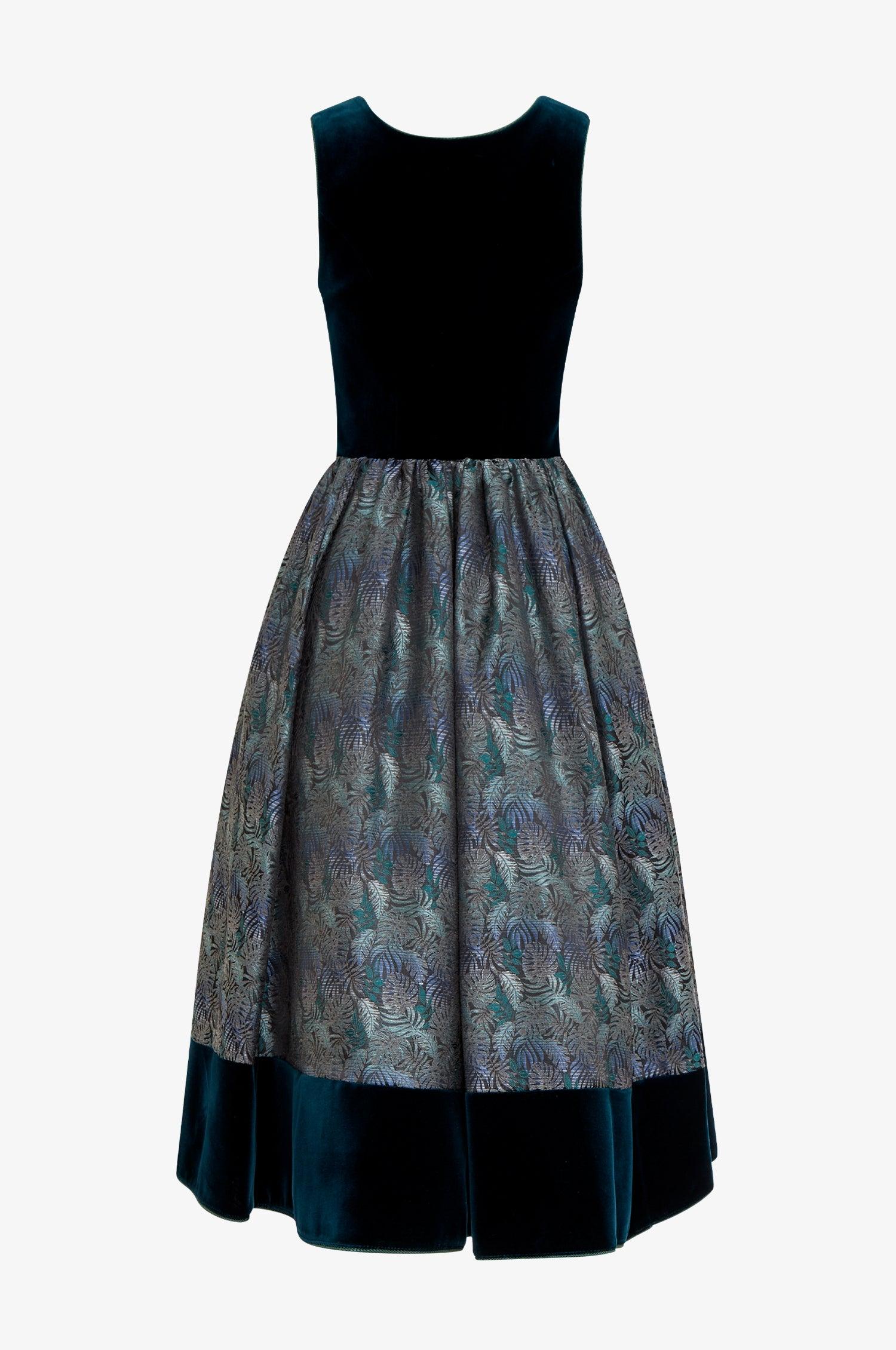 Dirndl Zamora in Petrol - TRACHT À PORTER
