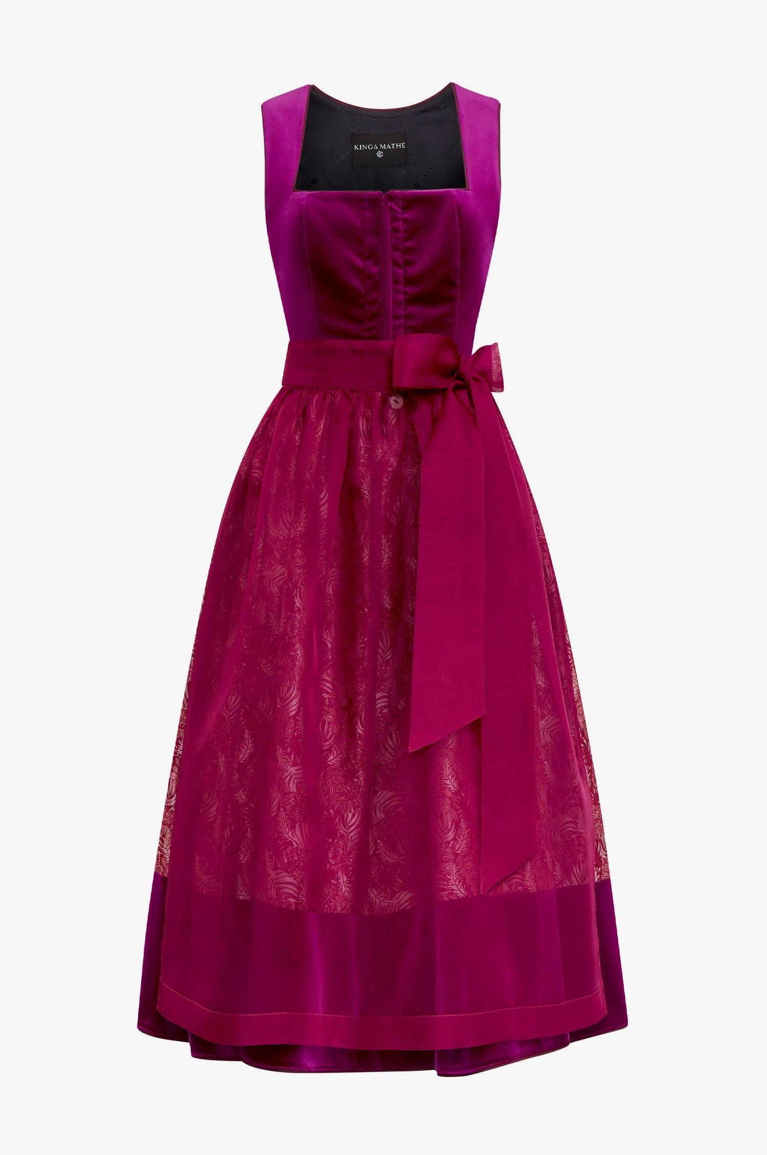 Dirndl Zamora in Fuchsia - TRACHT À PORTER