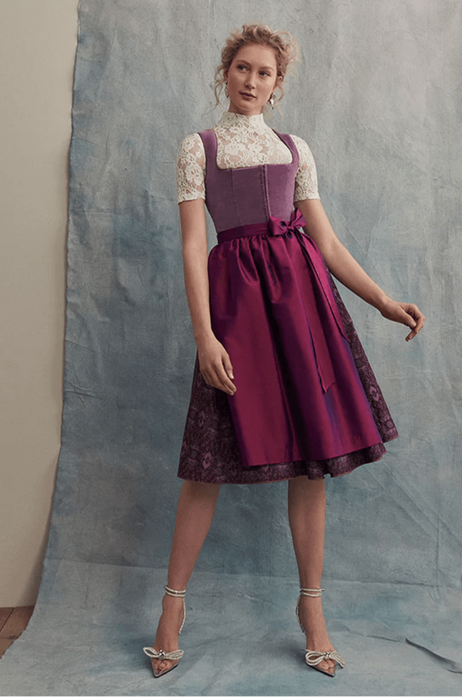 Dirndl Los Angeles in Mauve