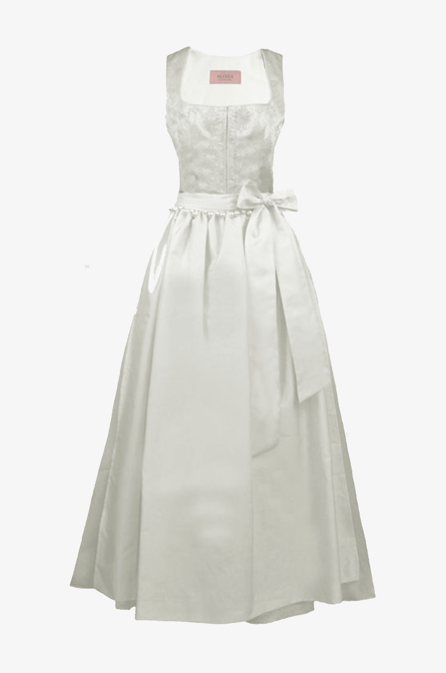 Dirndl Lorena in Ivory in Lang - TRACHT À PORTER