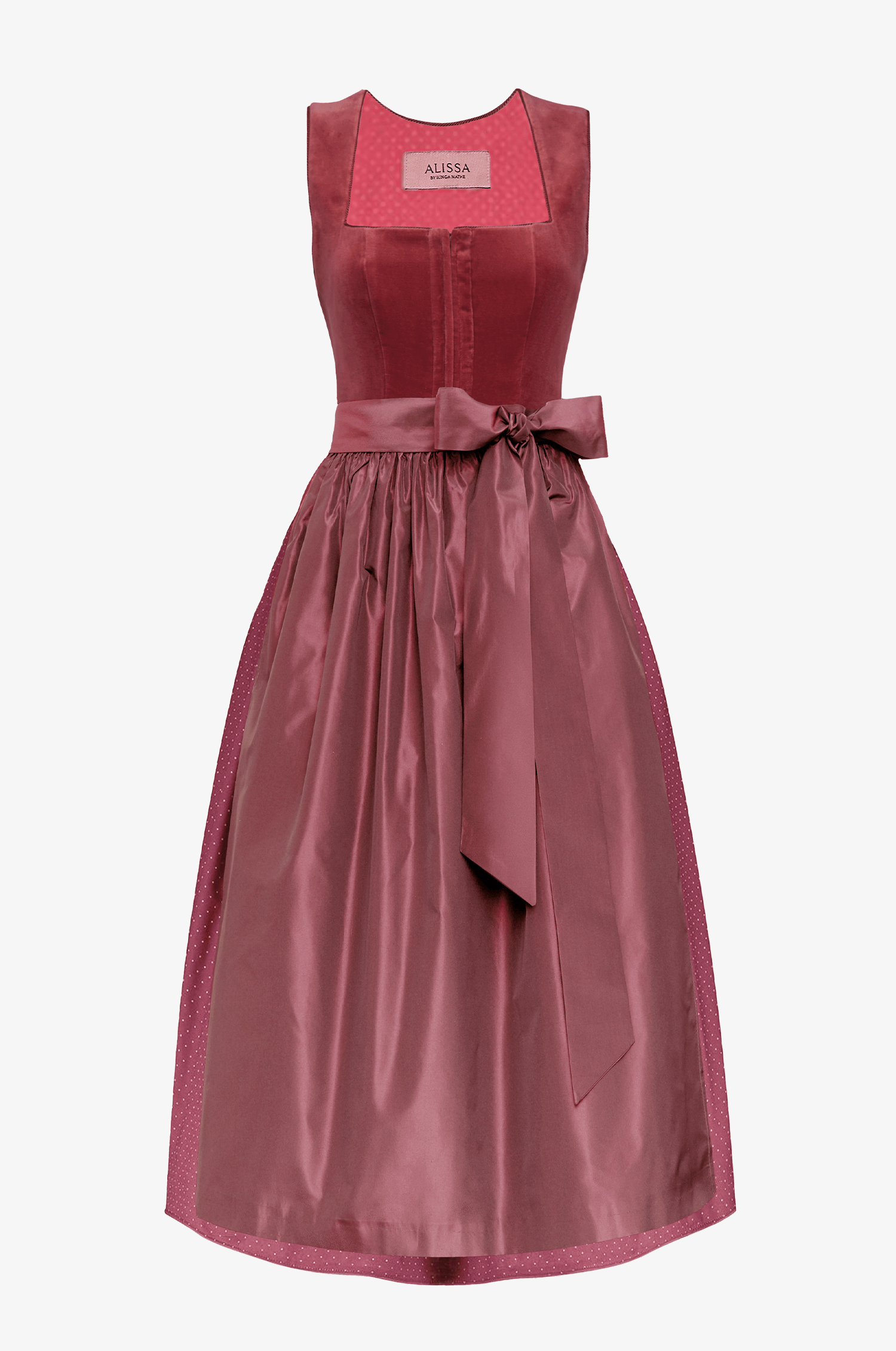 Dirndl Alice in Rosenholz - TRACHT À PORTER