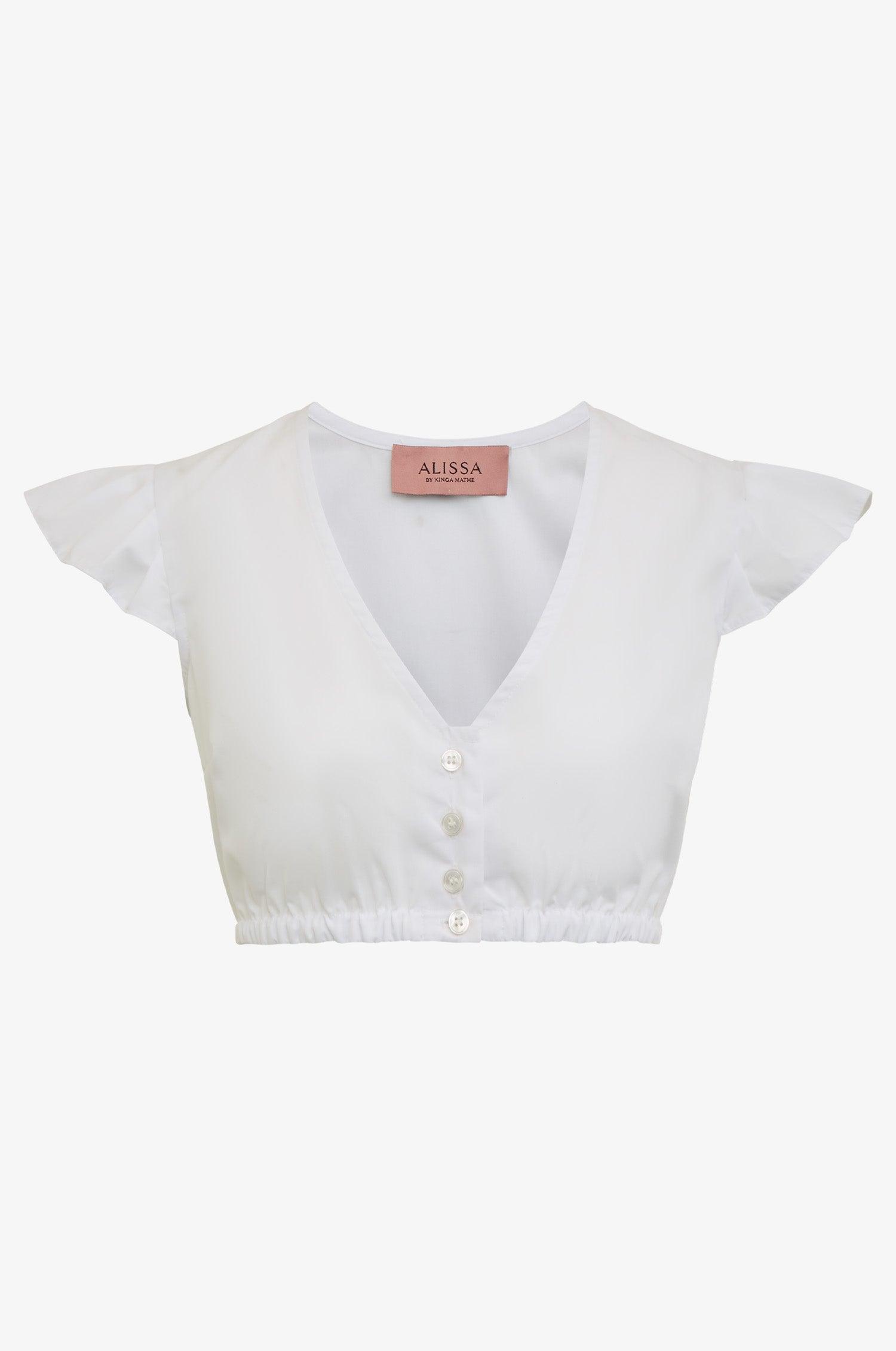 Dirndlbluse Kiki in weiß - TRACHT À PORTER