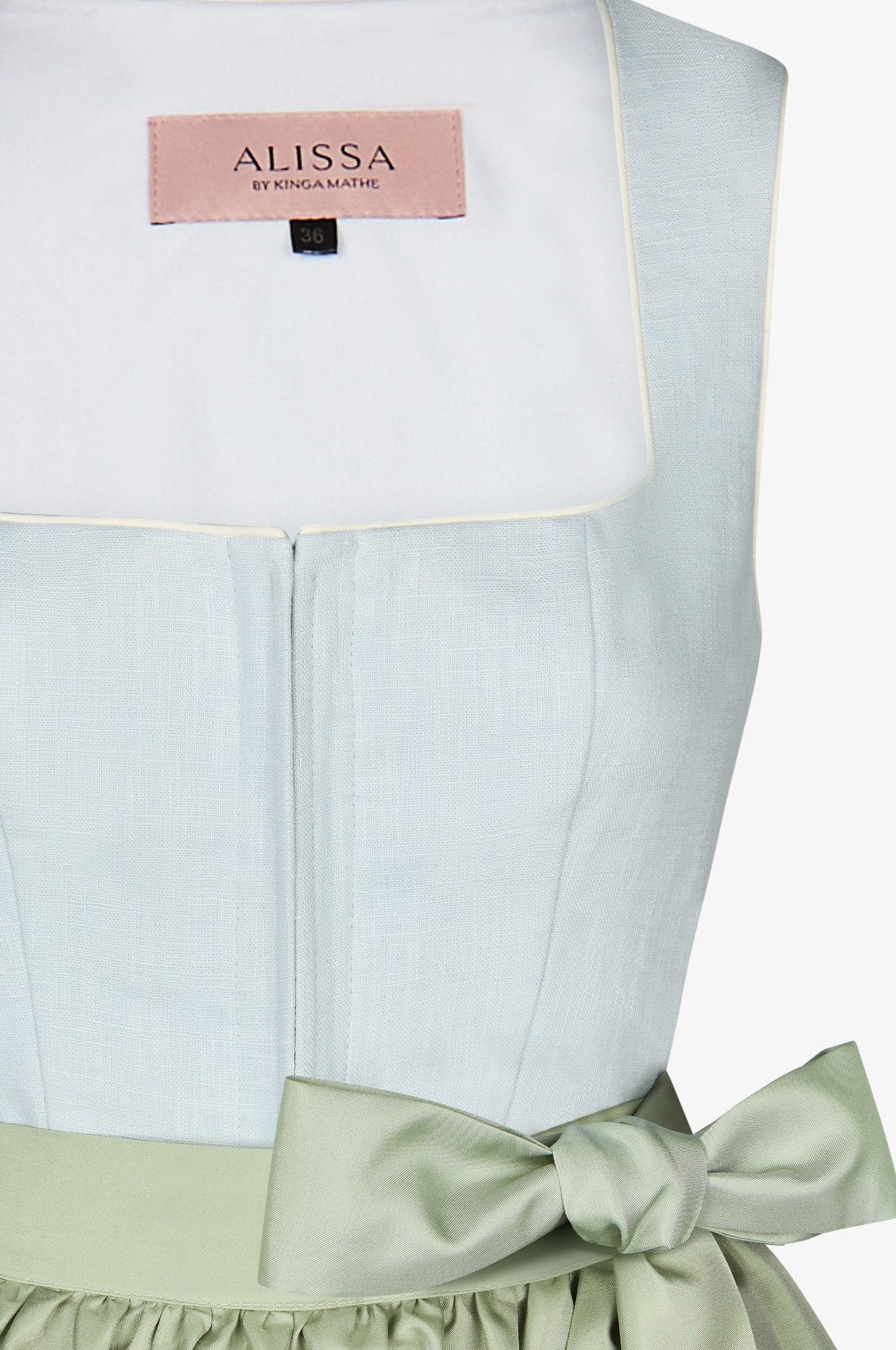 Dirndl Alma in Hellblau - TRACHT À PORTER