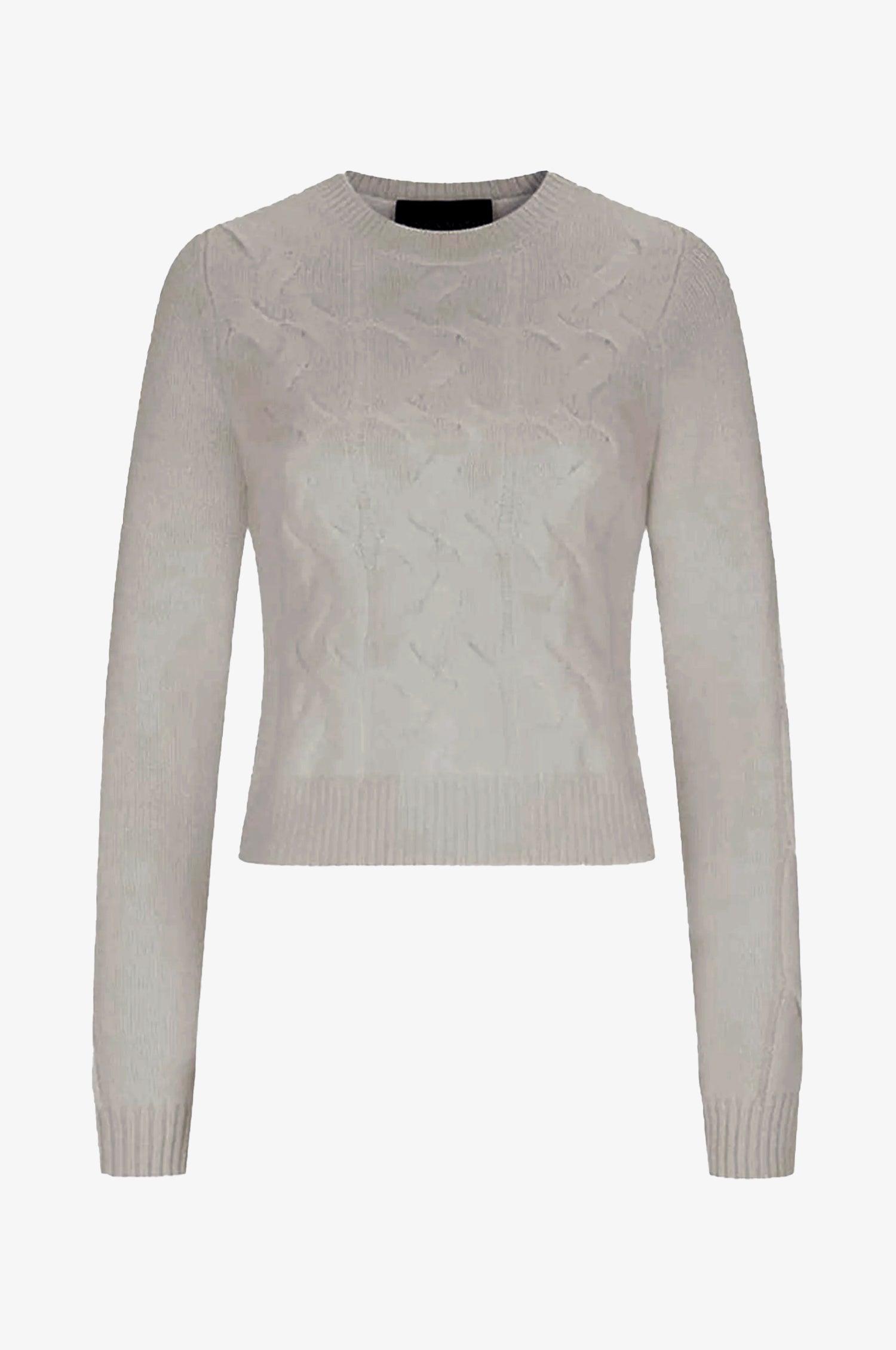 Cashmere Pullover Elena in Grau - TRACHT À PORTER