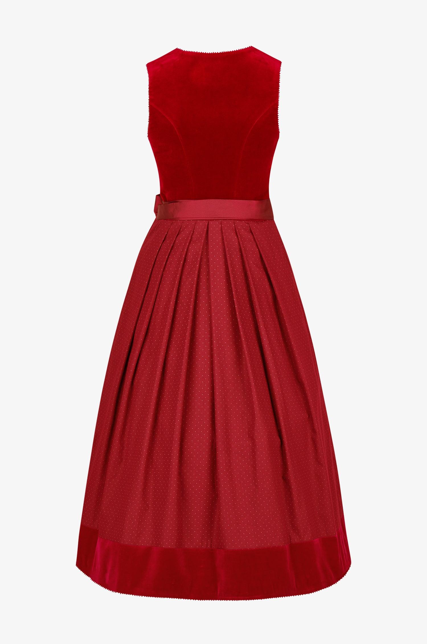 Dirndl Kinga in Rot - TRACHT À PORTER