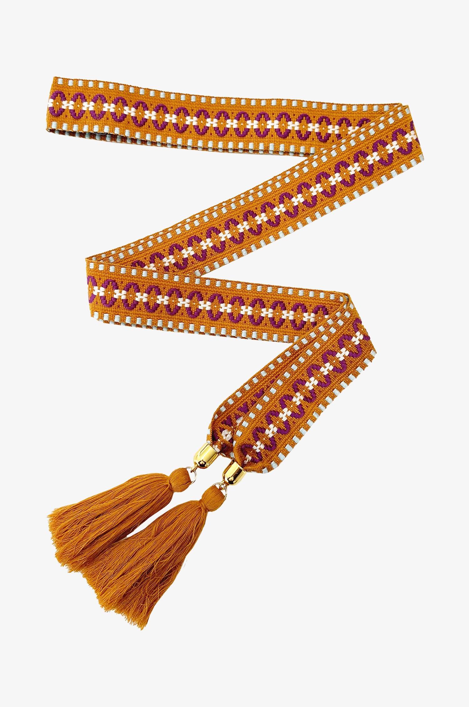 Boho Gürtel in Kupfer - TRACHT À PORTER