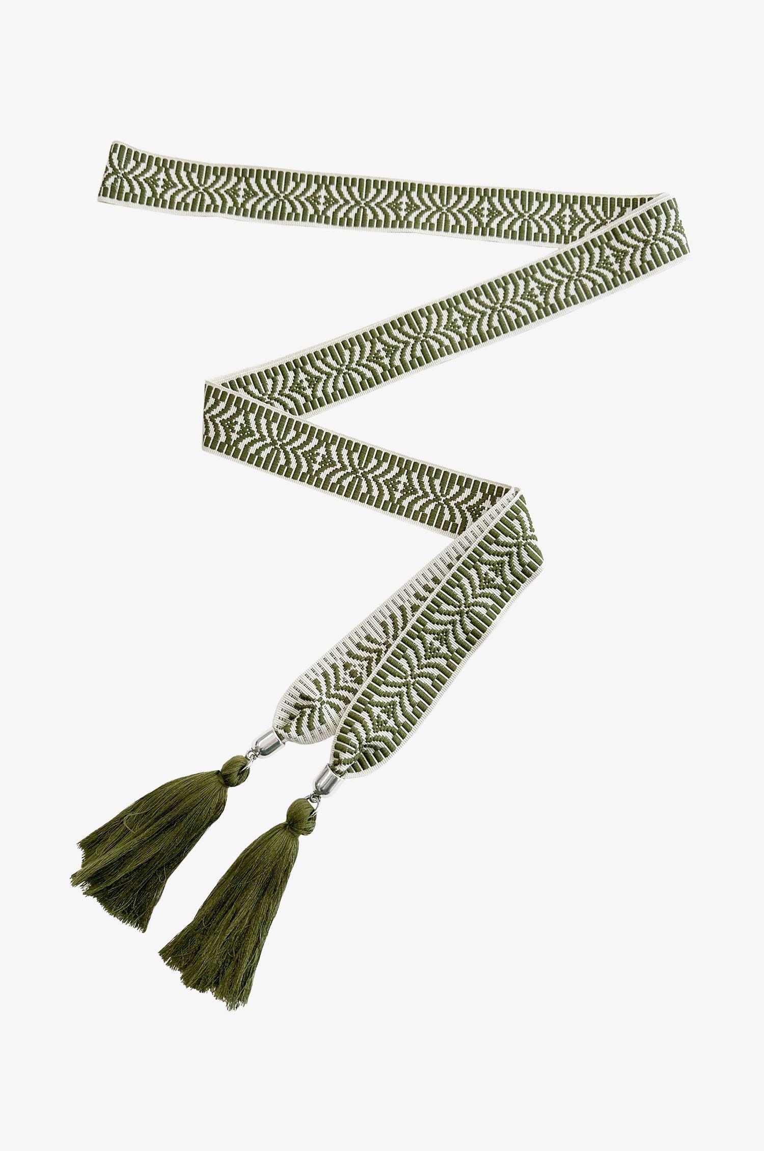 Boho Gürtel in Pinie - TRACHT À PORTER