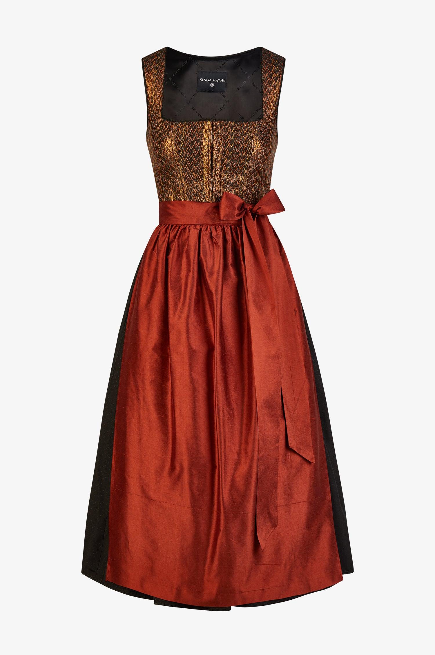Dirndl Giselle in Ginger - TRACHT À PORTER