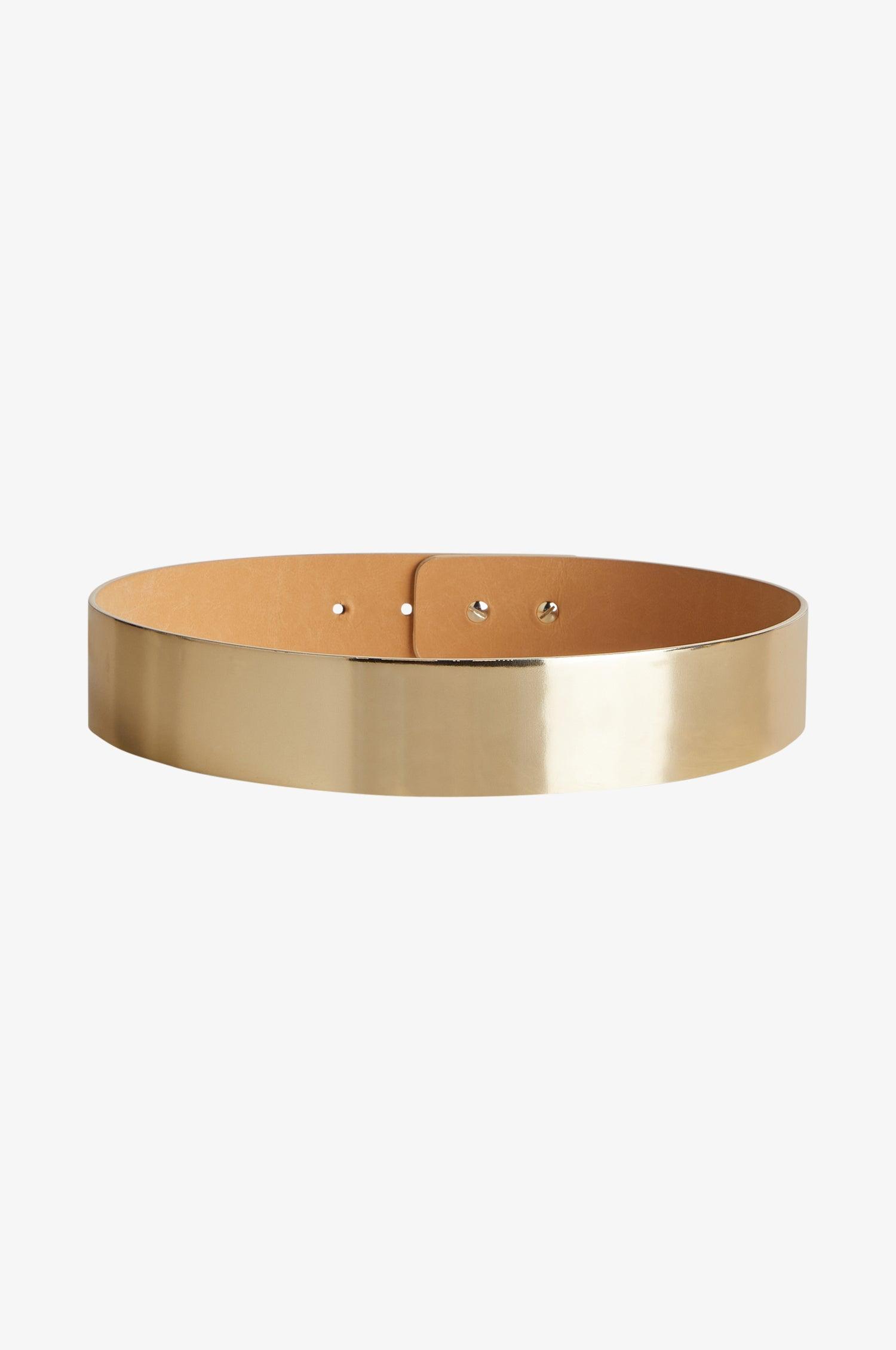 Metallic Gold Gürtel