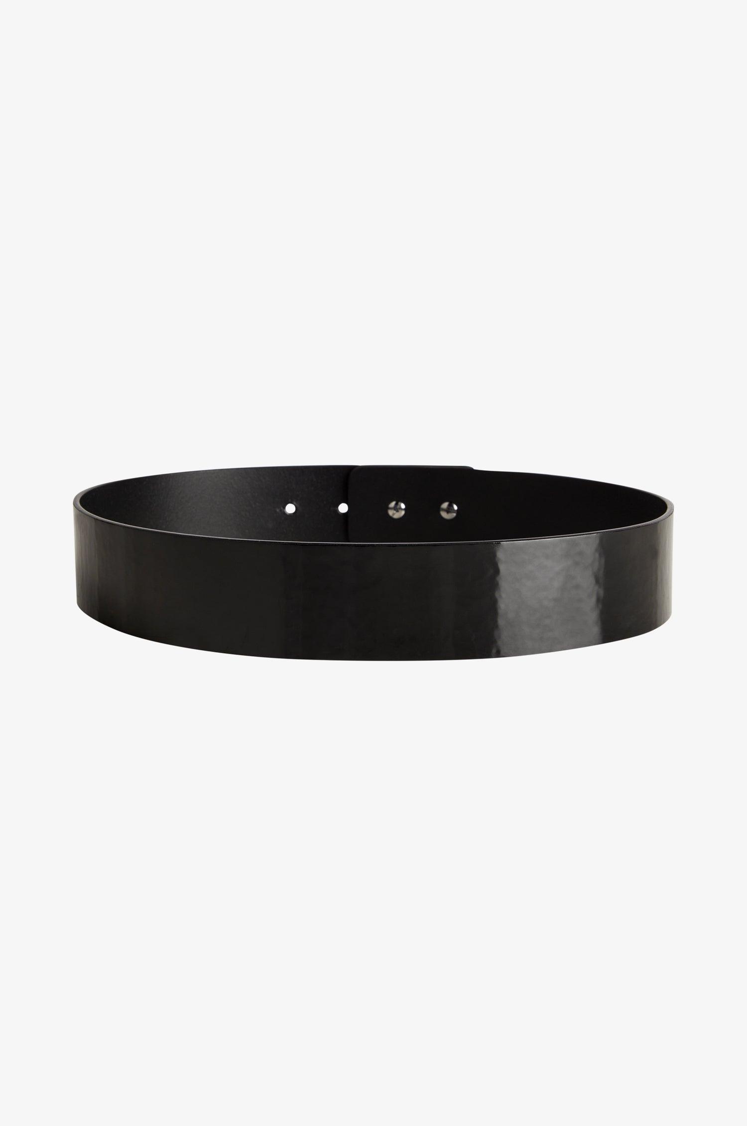 Metallic Schwarz Gürtel