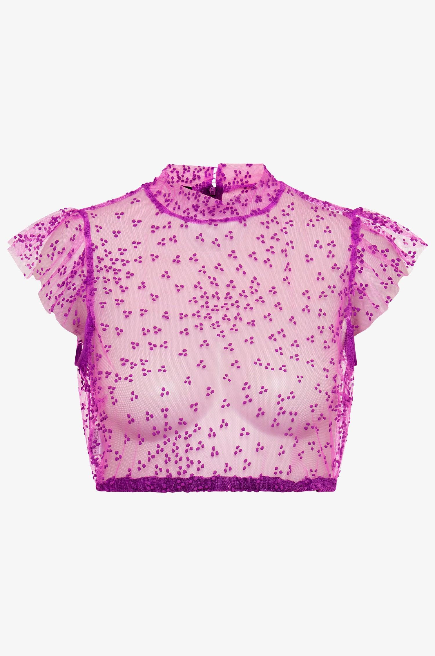 Dirndlbluse Heiki in Rosa - TRACHT À PORTER