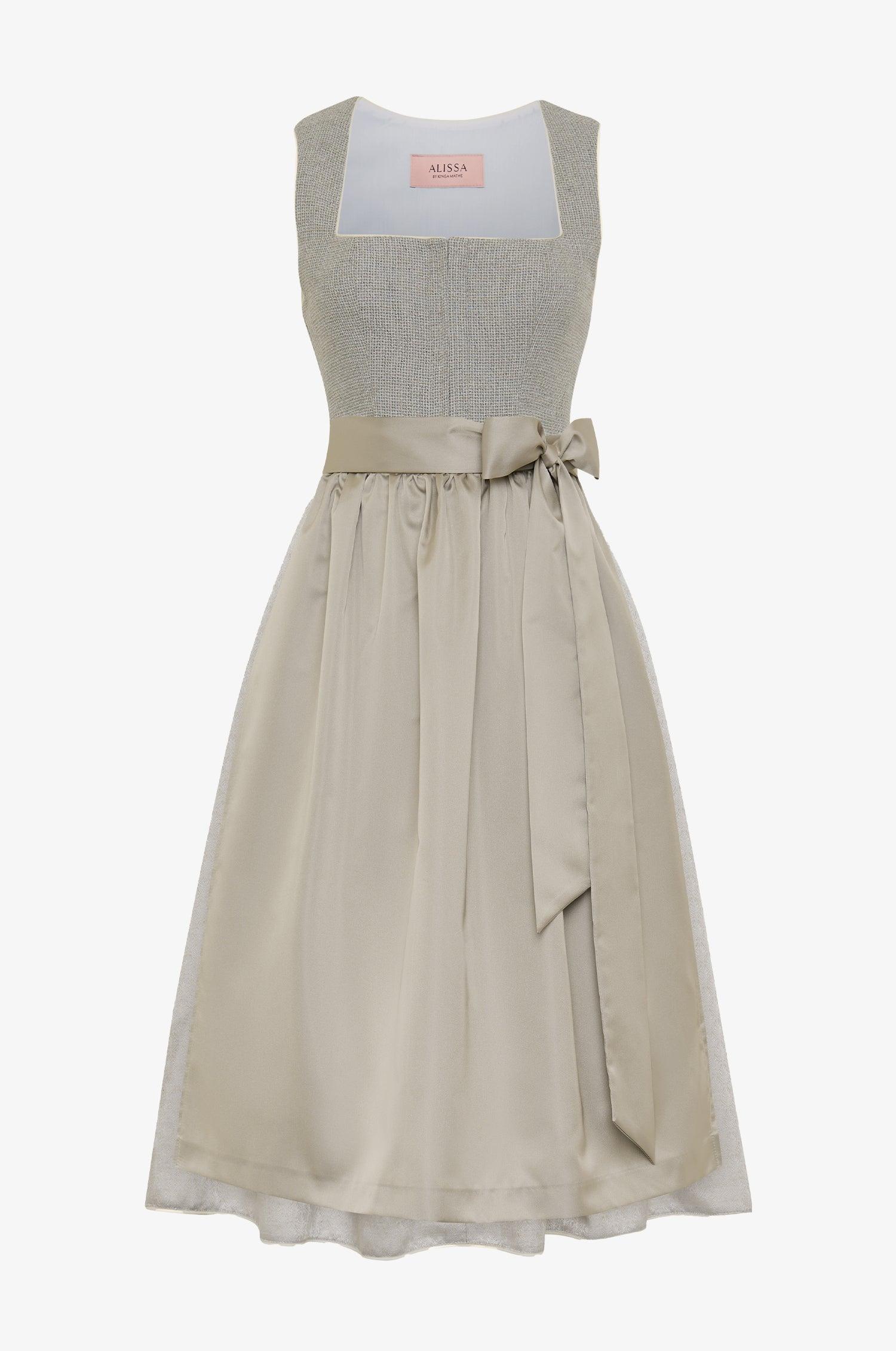 Dirndl Helin in Taupe - TRACHT À PORTER