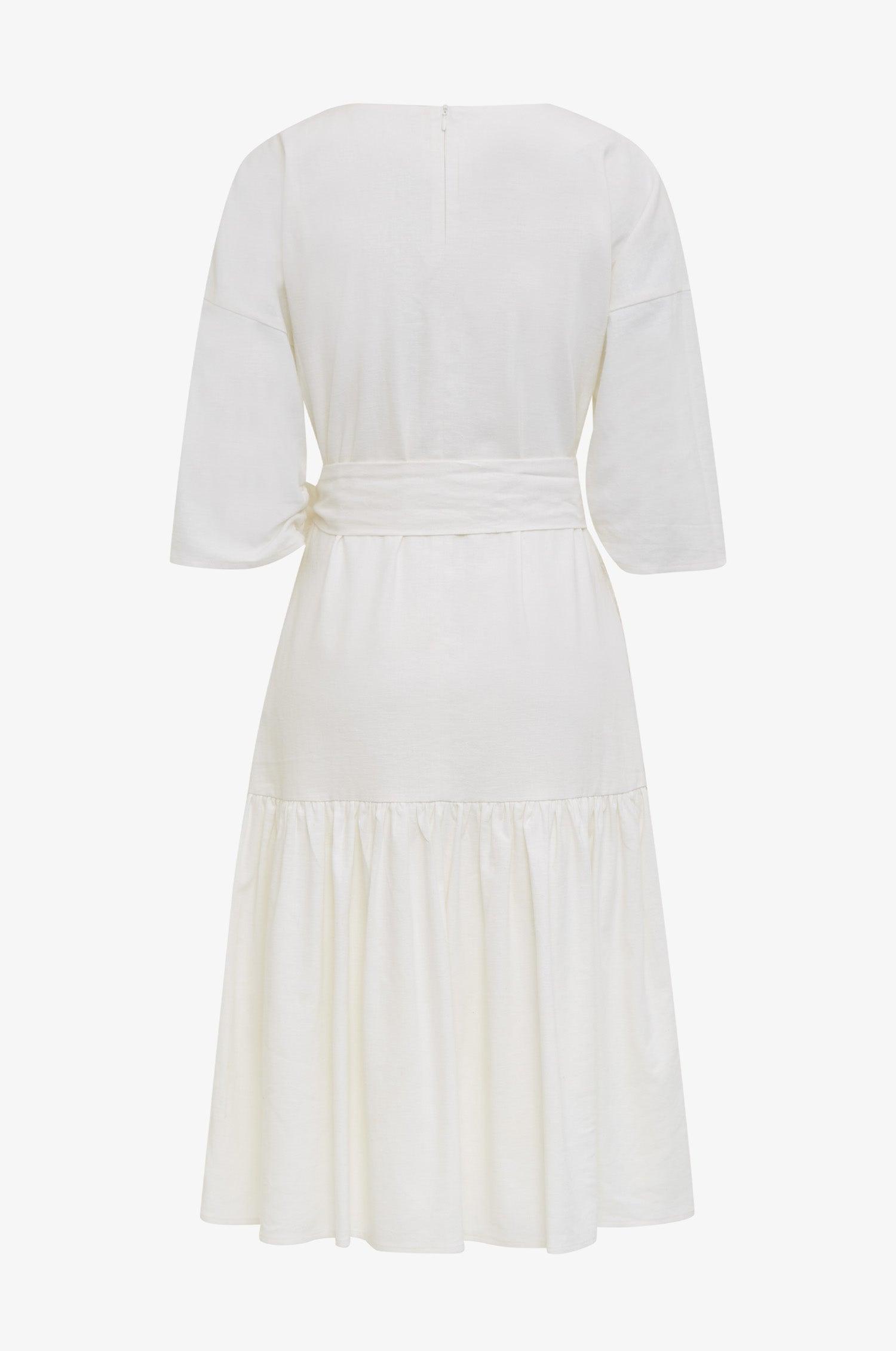 Kleid Isabella in Ivory - TRACHT À PORTER