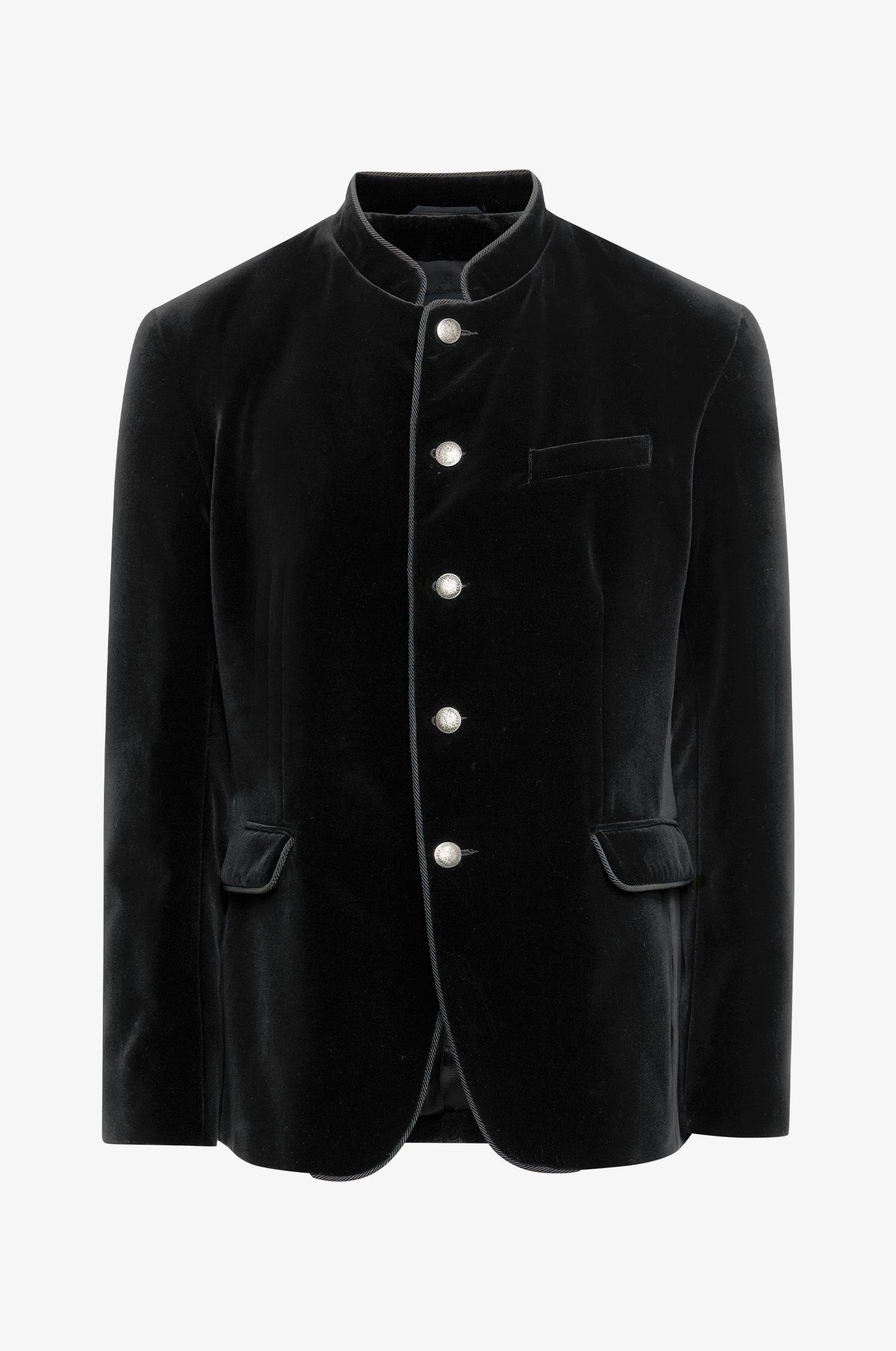 Samtjanker Jack in Anthrazit - TRACHT À PORTER