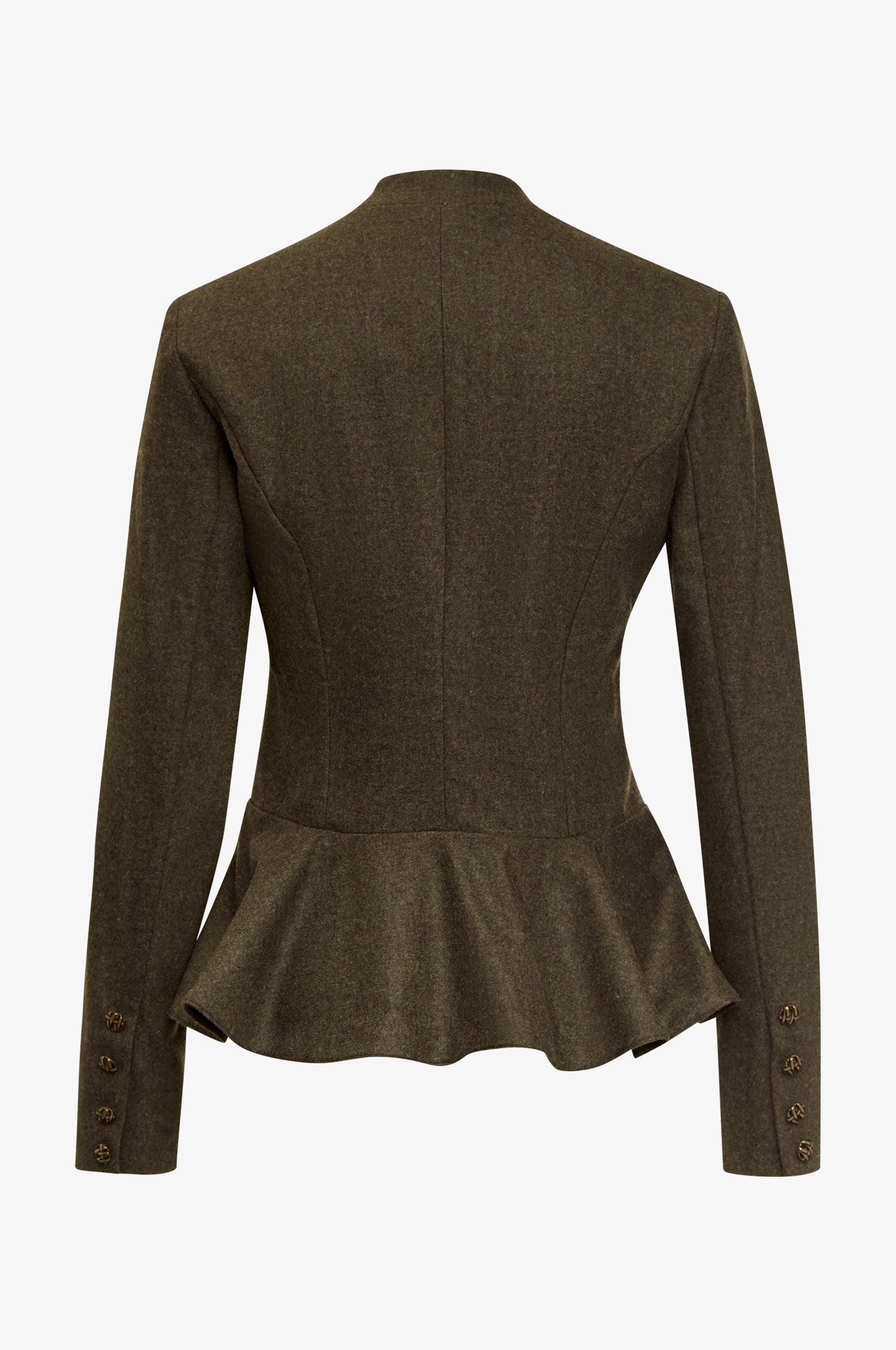 Jacke Ann-Kathrin in Olive - TRACHT À PORTER