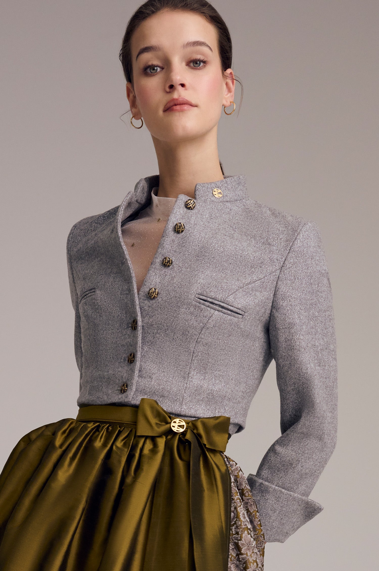 Jacke Christa in Silber